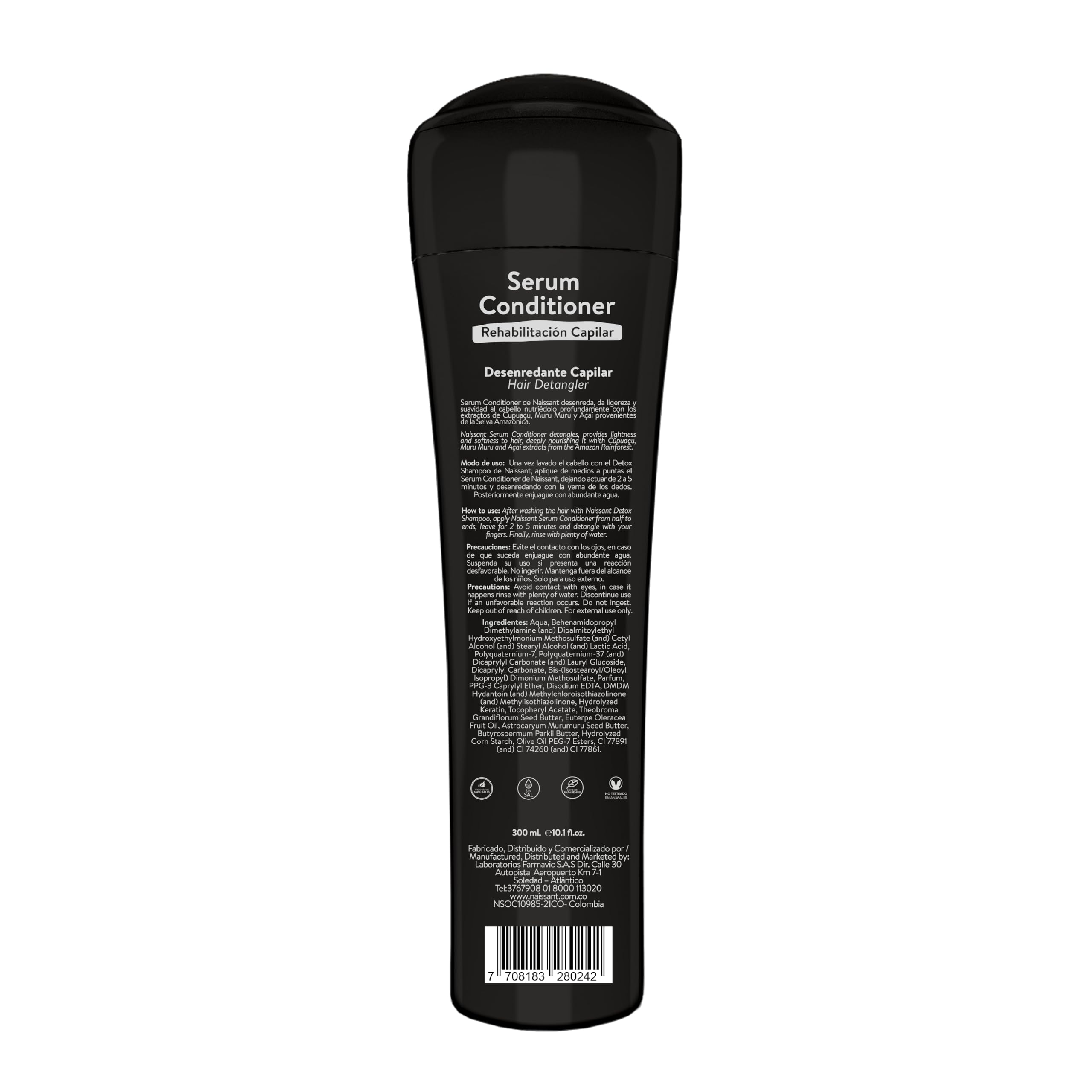 naissant Amazonian Rehab Hair Care Serum Conditioner | Enriched with Muru Muru, Cupuau, and Aa   | Nourishing Conditioner for Li