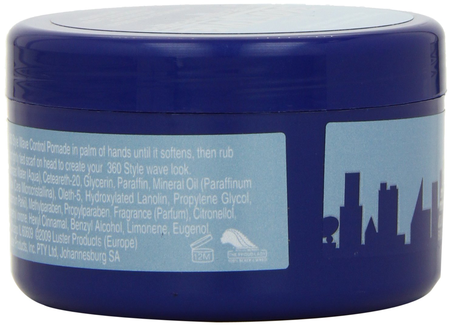 360 Luster's Style Wave Control Pomade, 3 Ounce (Pack of 3)
