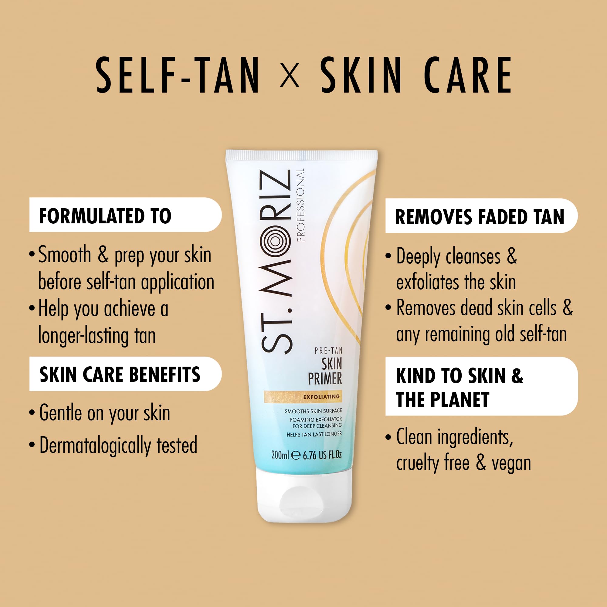 St Moriz Skin Primer Advanced Pro Formula 200ml