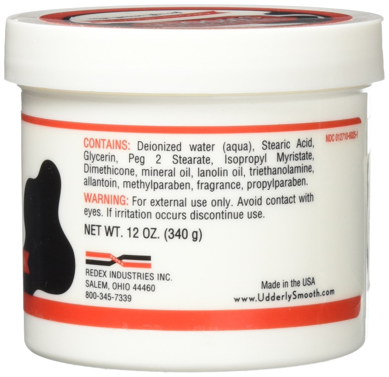 Udderly Smooth Body Cream Skin Moisturizer, 6 Count