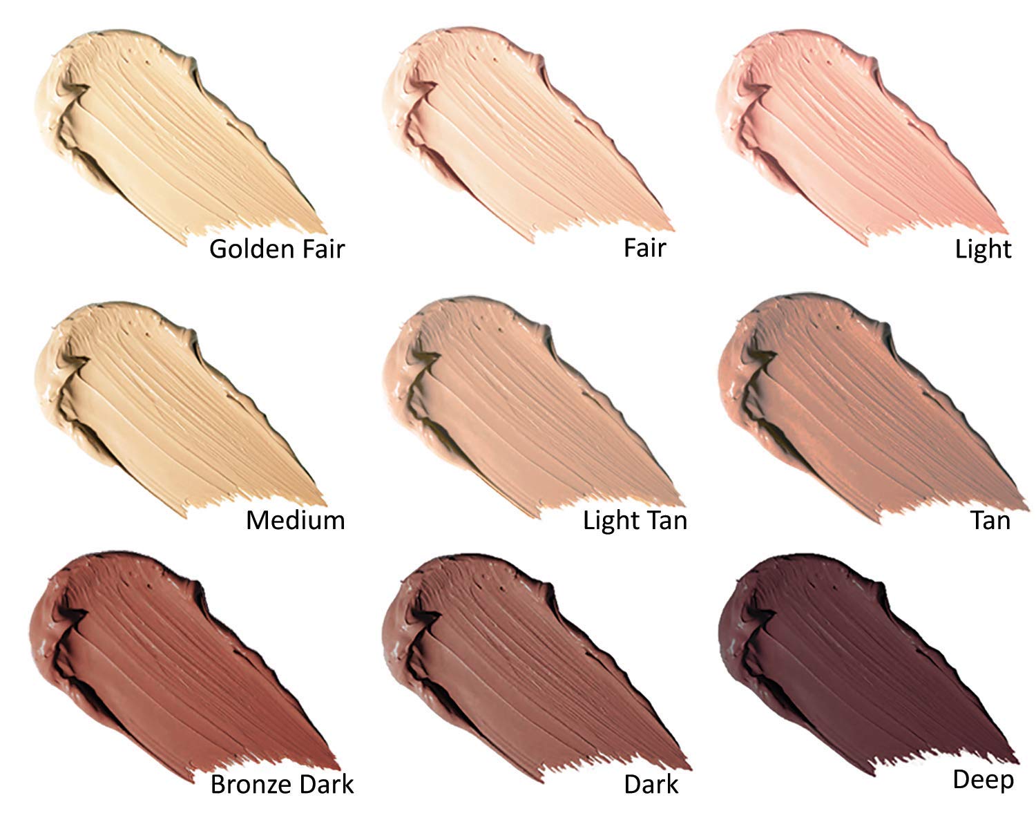 Dermaflage Full Coverage Concealer Cream, Tan, 11 Versatile Shades, Waterproof, Non-Greasy, Matte Finish, Conceals Acne, Dark Ci