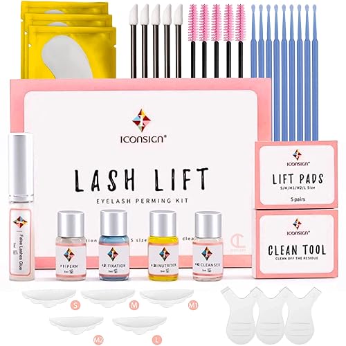 Lash Lift Kit for Perming, curling and Lifting Eyelashes  2022 Updated  Semi Permanent Salon grade Supplies for Beauty Treatment