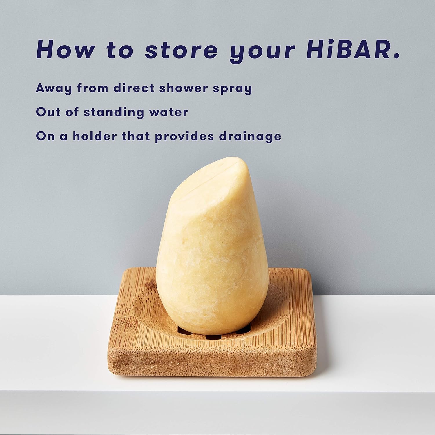 HiBAR - Soothe Conditioner Bar - For Dry, Itchy, Flaky Scalps - Improves Scalp Health - With Willow Bark Extract & Salicylic Aci
