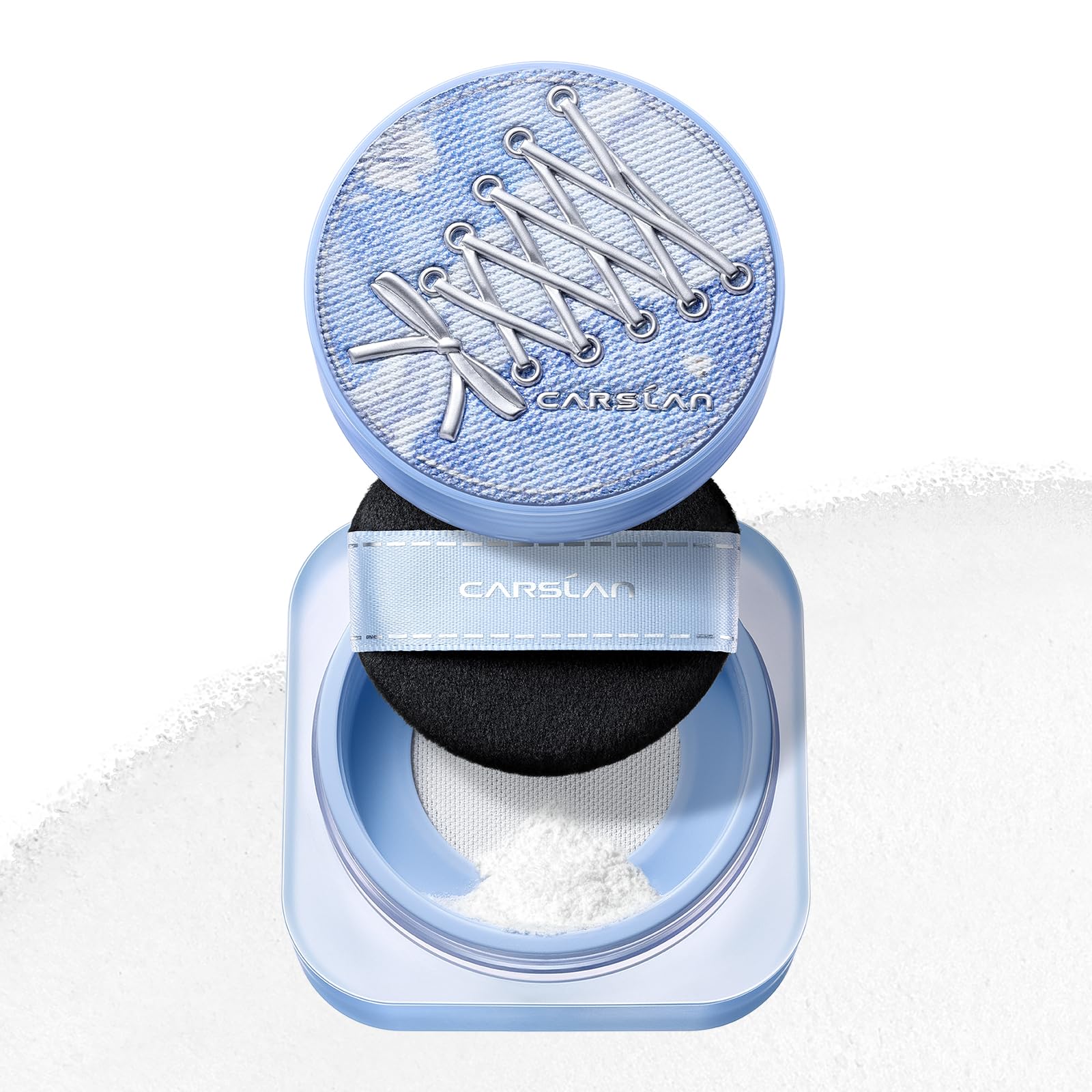CARSLAN 3.0 Black Magnet Loose Setting Powder for 24H Oil Control