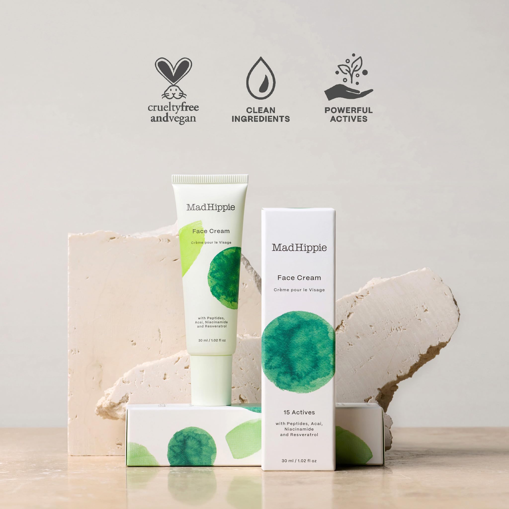 Mad Hippie Face Cream - Age-Defying Wrinkle Cream For Face, Hydrating Face Moisturizer For Women/Men With Niacinamide, Matrixyl