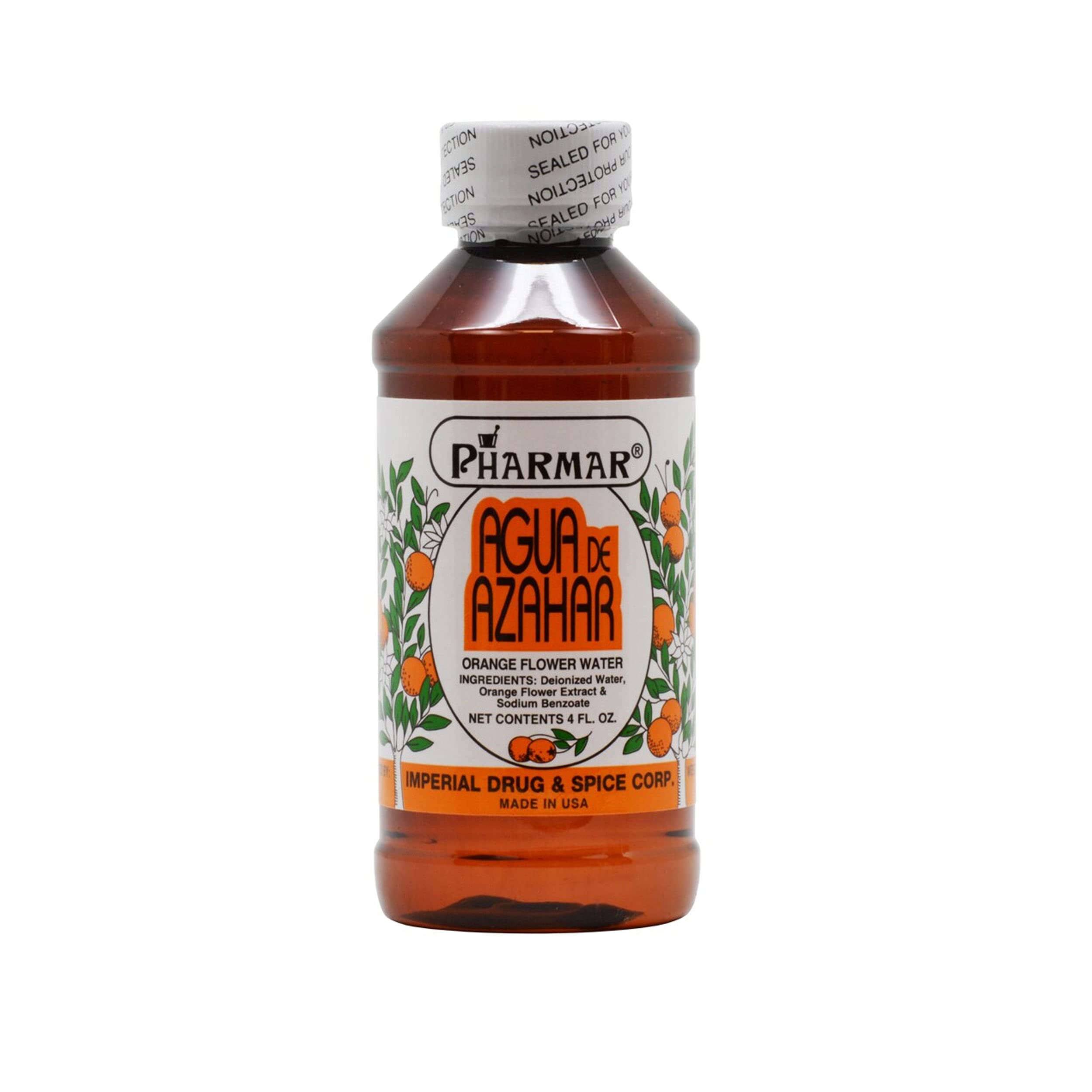 Agua De Azahar 4 Oz. Orange Flower-Blossom Water 2-Pack