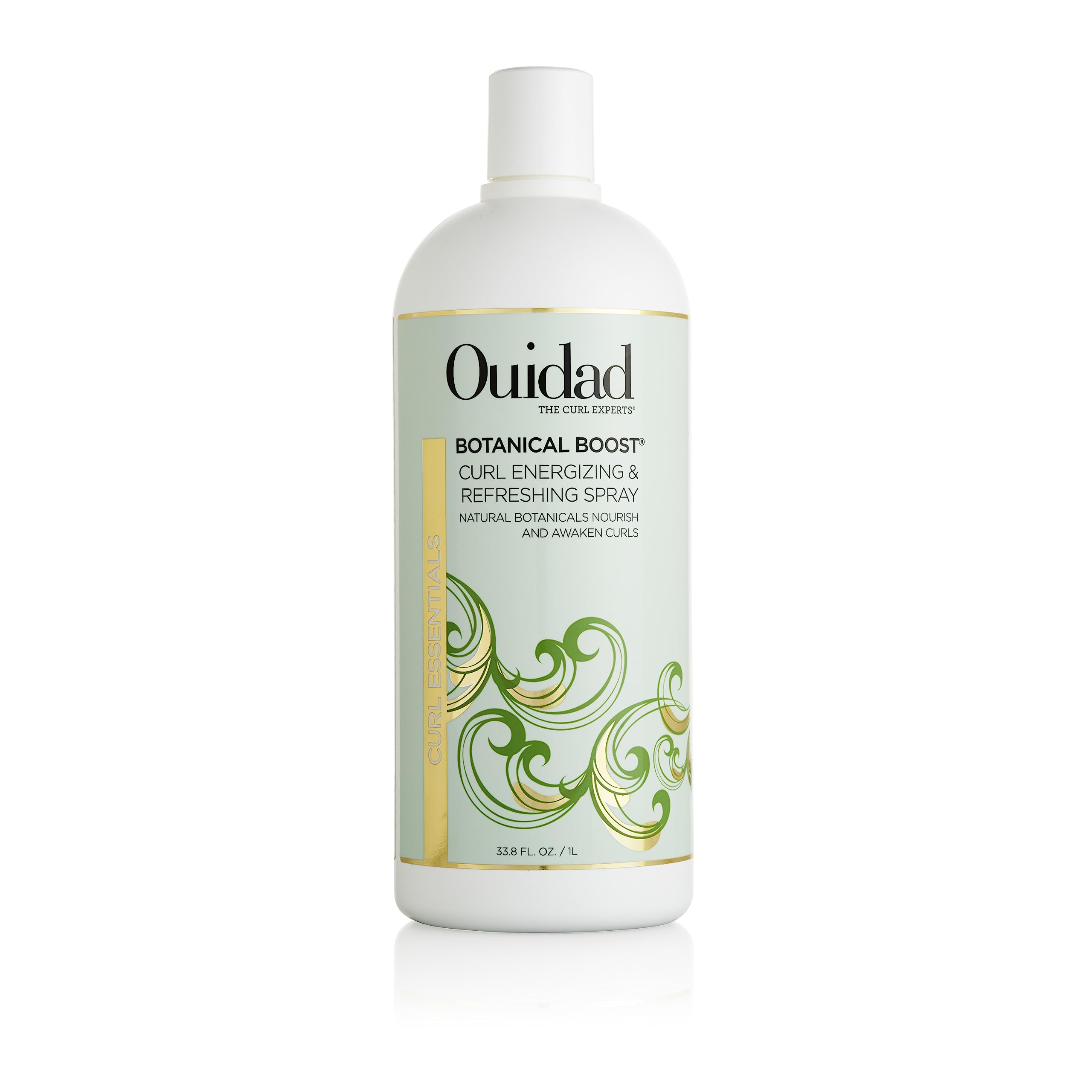 Ouidad Botanical Boost Curl Energizing & Refreshing Spray, 33.8 Fl Oz