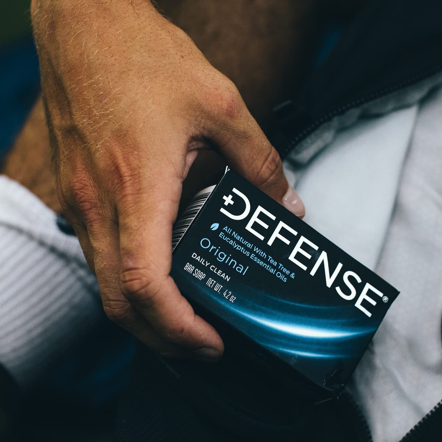 Defense Soap 12Pk All Natural Tea Tree Bar Soap For Men | Made By Wrestlers With Tea Tree Oil & Eucalyptus Oil To Promote Health