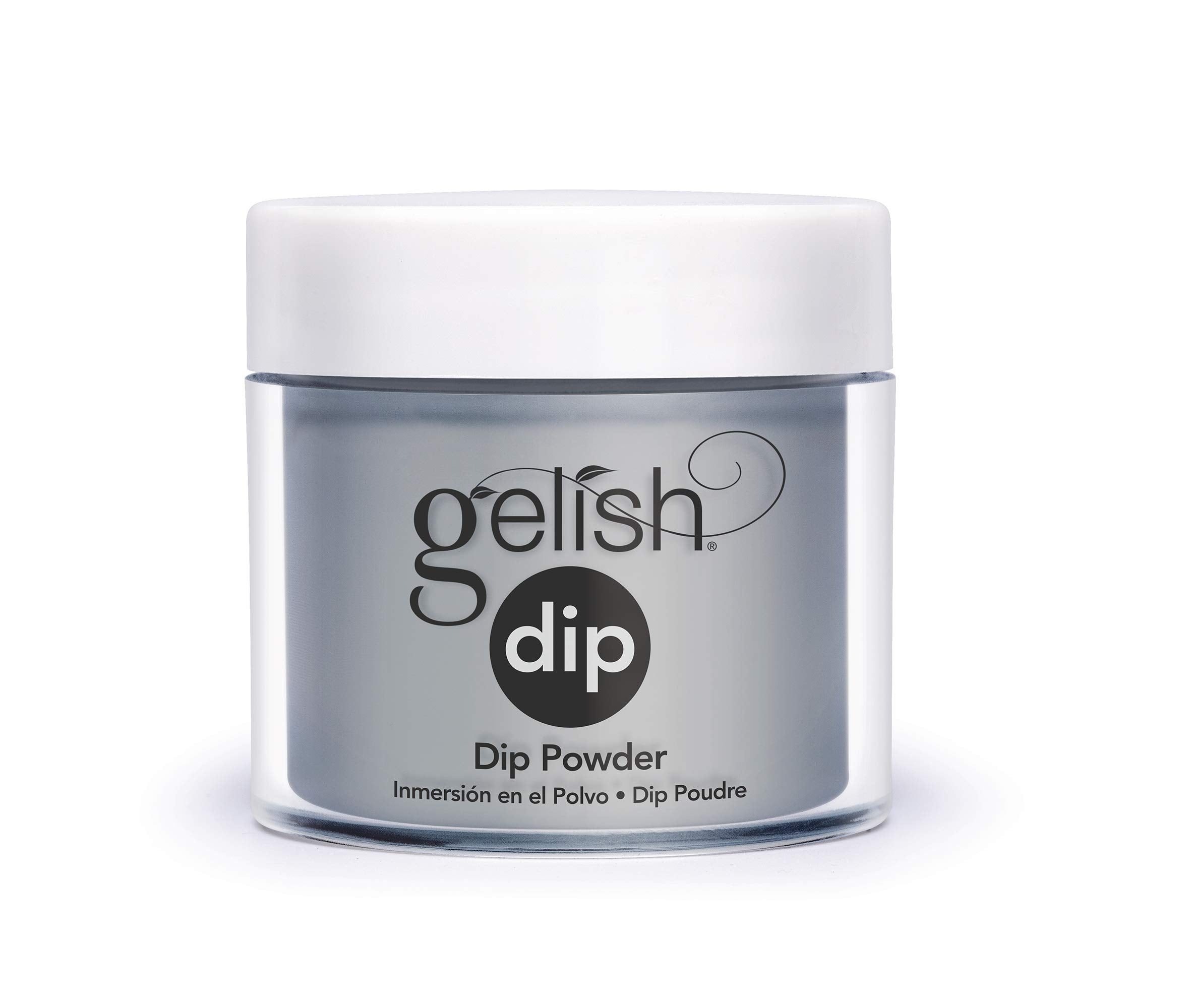 Gelish Powder Dip Collection (Let There Be Moonlight) Silver Nail Dip Powder, Silver Nail Powder, Dip Powder Colors, 8 ounce