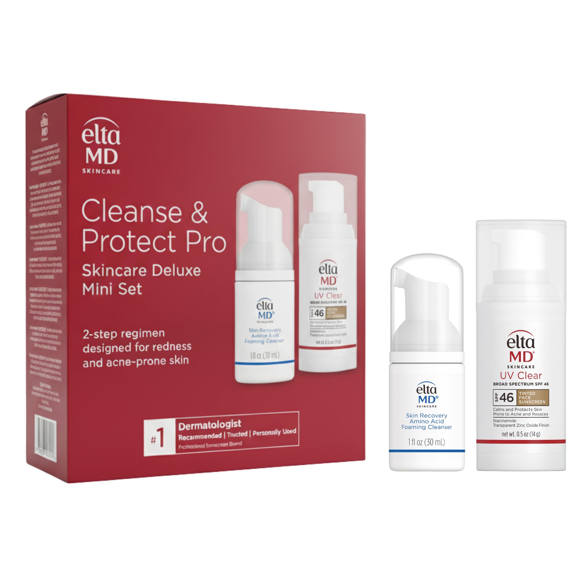 EltaMD UV Clear Tinted Face Sunscreen, SPF 46 Oil- Free with Zinc Oxide, Dermatologist Recommended, Stocking Stuffer