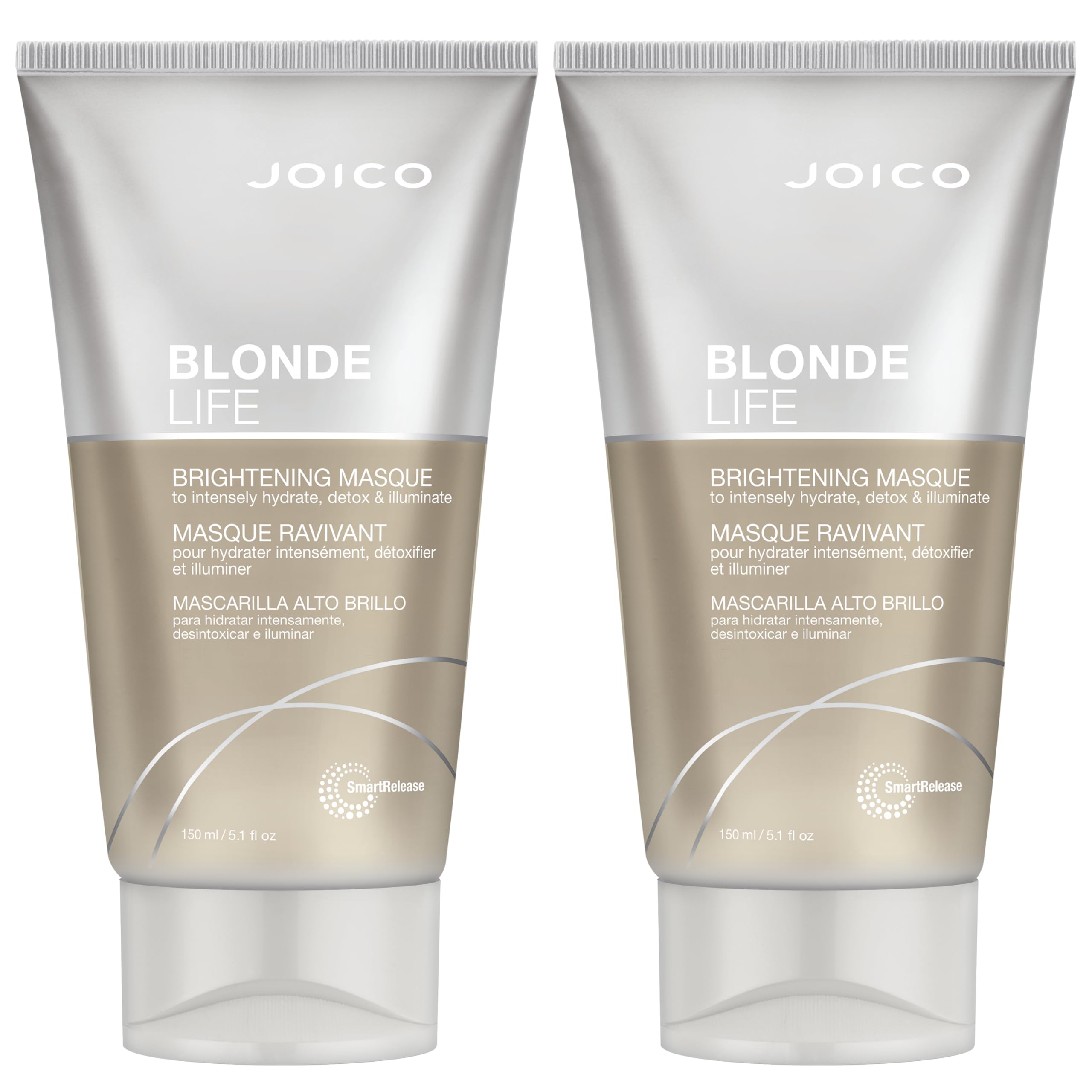 Blonde Life Brightening Masque | For Blonde Hair | Instant Hydration | Neutralize Chlorine & Detoxify Hair | Add Softness & Smoo