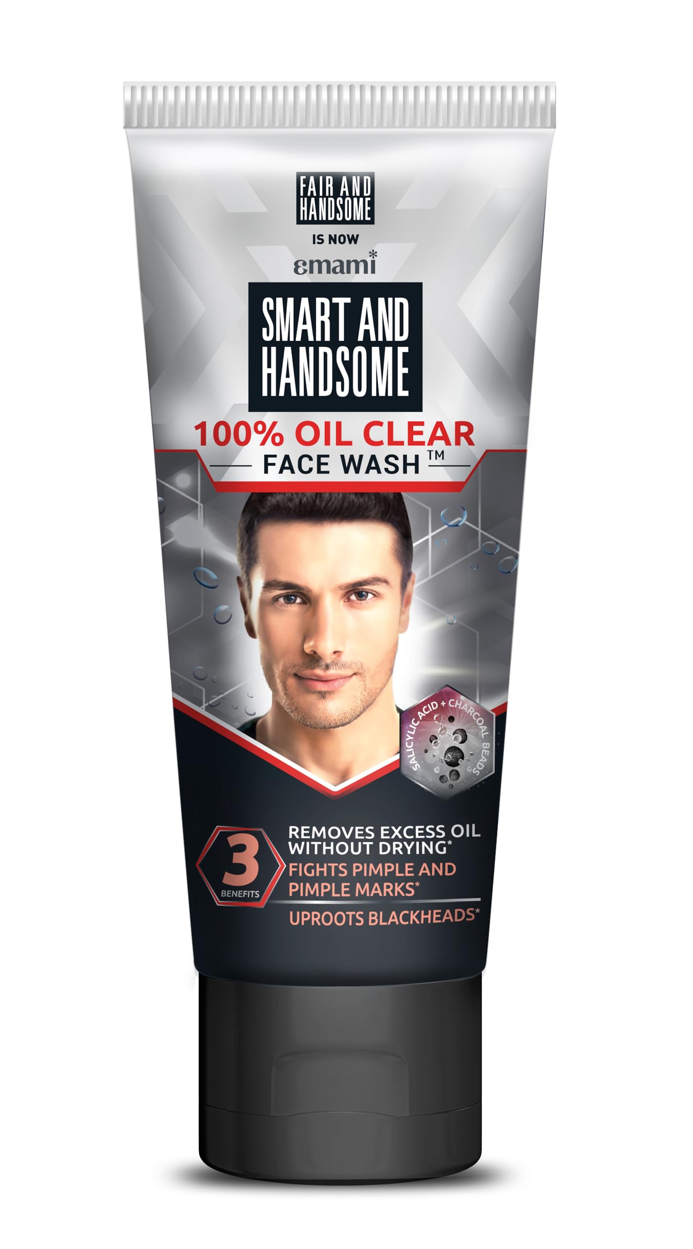 Smart And Handsome 100% Oil Clear Instant Radiance Face Wash | 50Gm