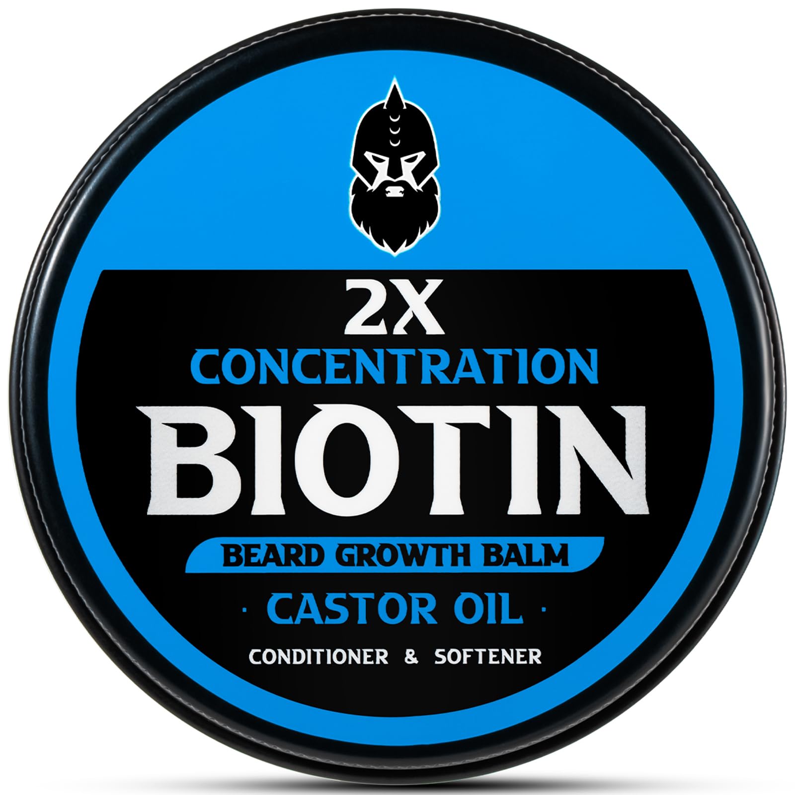 First Melody Beard Balm, 2X Concentration Biotin, With Castor Oil And Argan & Jojoba Oils, Promotes Beard Growth, Styles, Streng