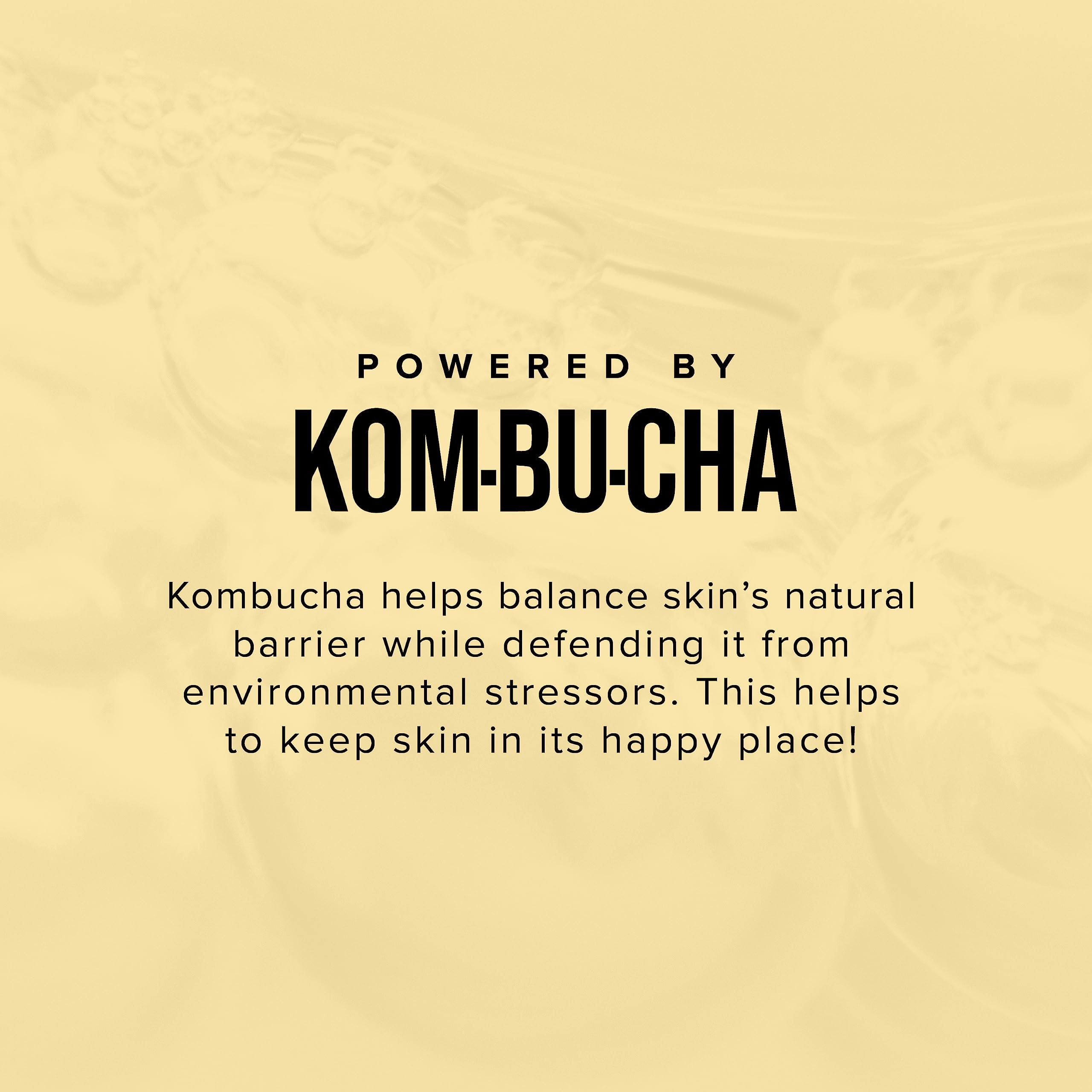Avatara - Kombucha The Simple Shield Face Sunscreen, Zinc Oxide SPF Moisturizer Face Sunscreen, Face Moisturizer with BHA and Hy