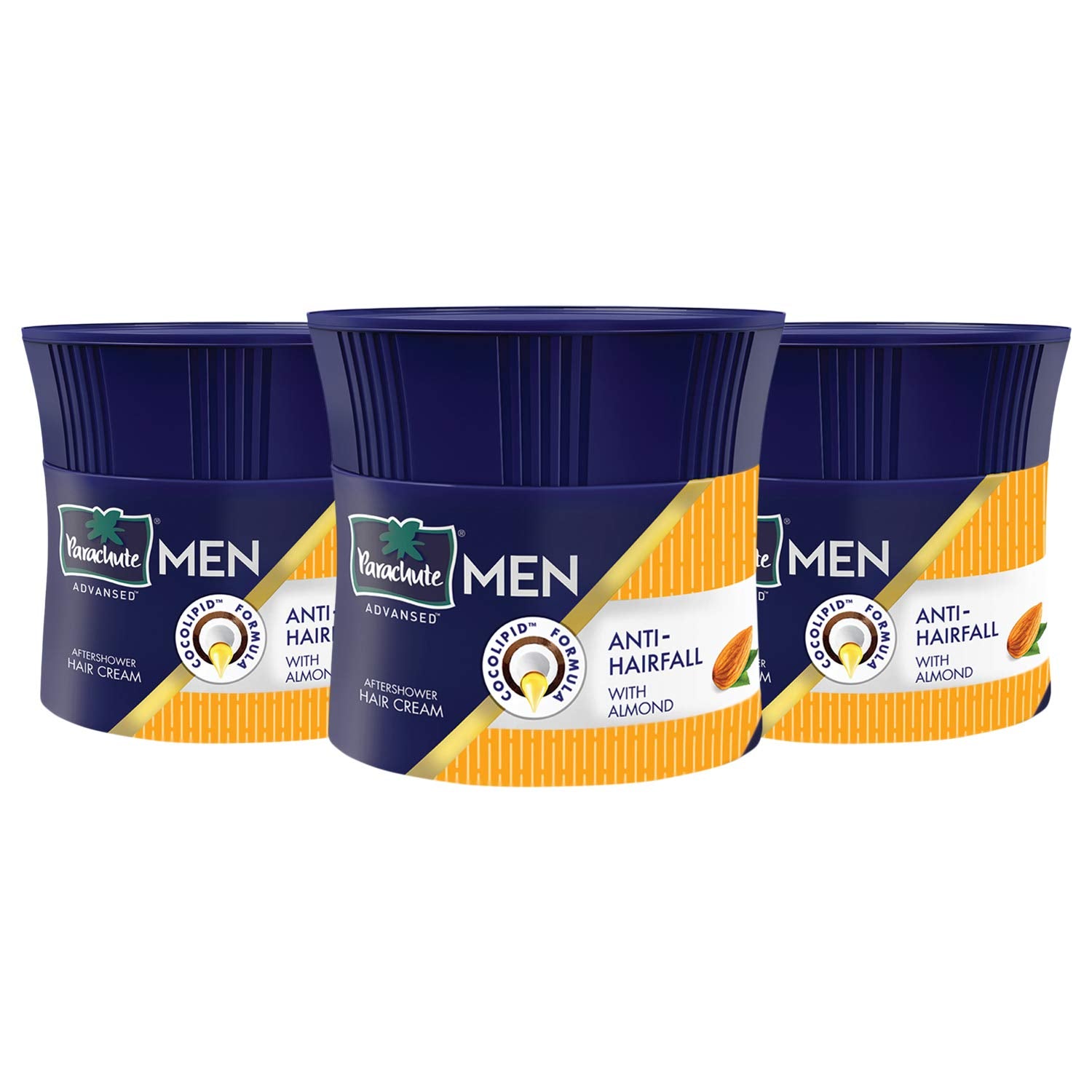 Parachute Advansed Men Hair Cream,Anti Hairfall 100 gm (Pack of 3)