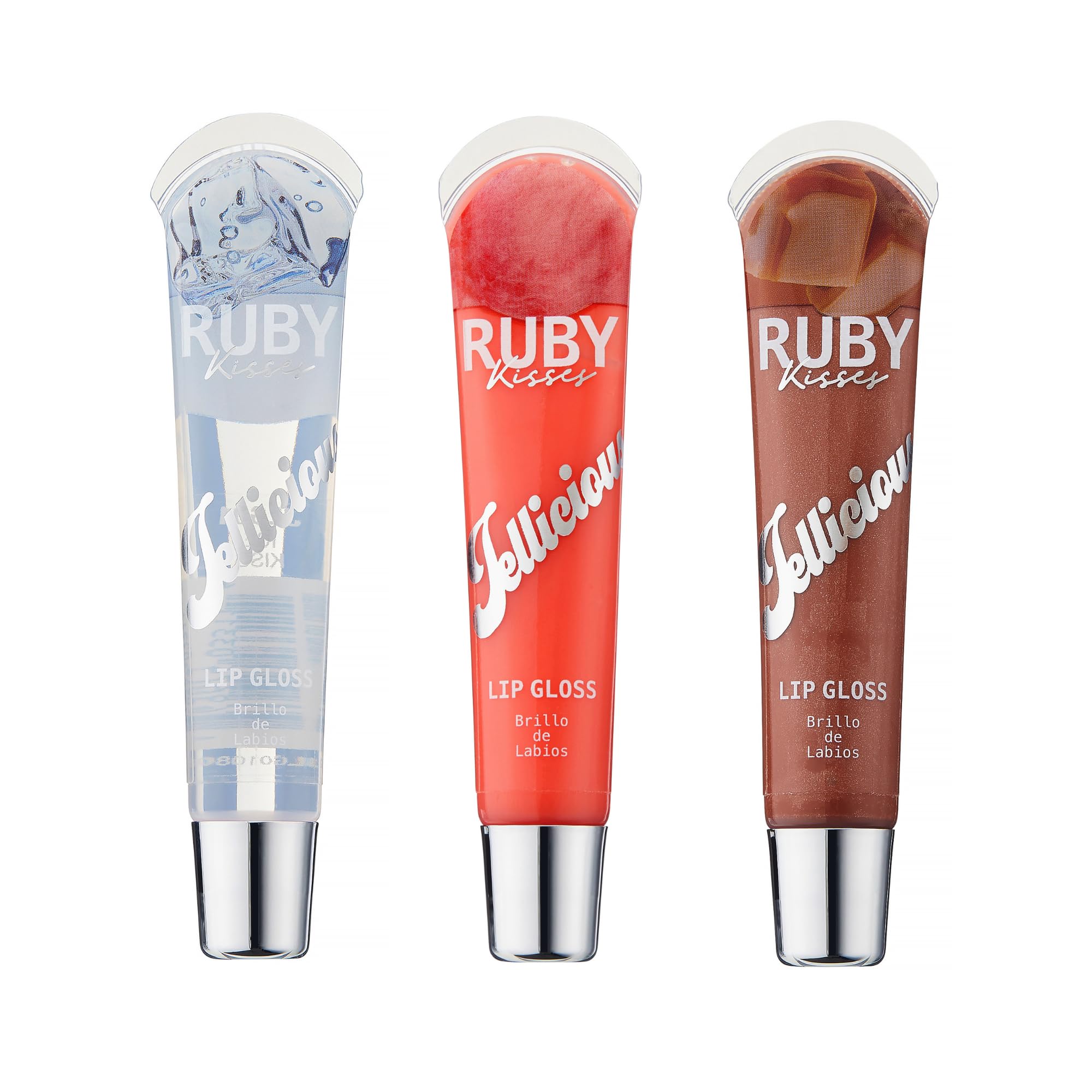 Ruby Kisses Jellicious Mouth Watering Lip Gloss (Jlg01&Jlg04&Jlg05)
