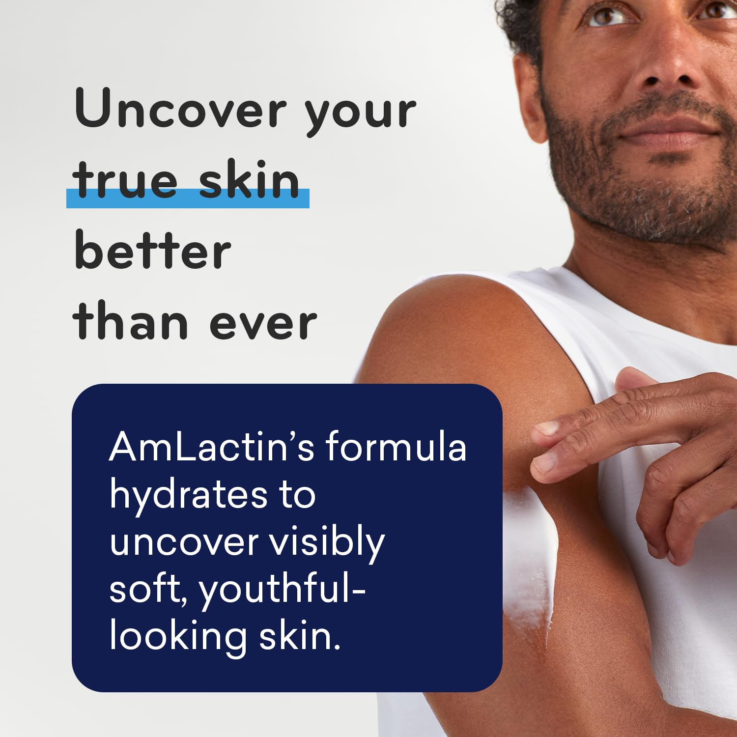 Amlactin Intensive Healing Body Lotion For Dry Skin - 7.9 Oz Pump Bottle - 2-In-1 Exfoliator And Moisturizer With Ceramides And