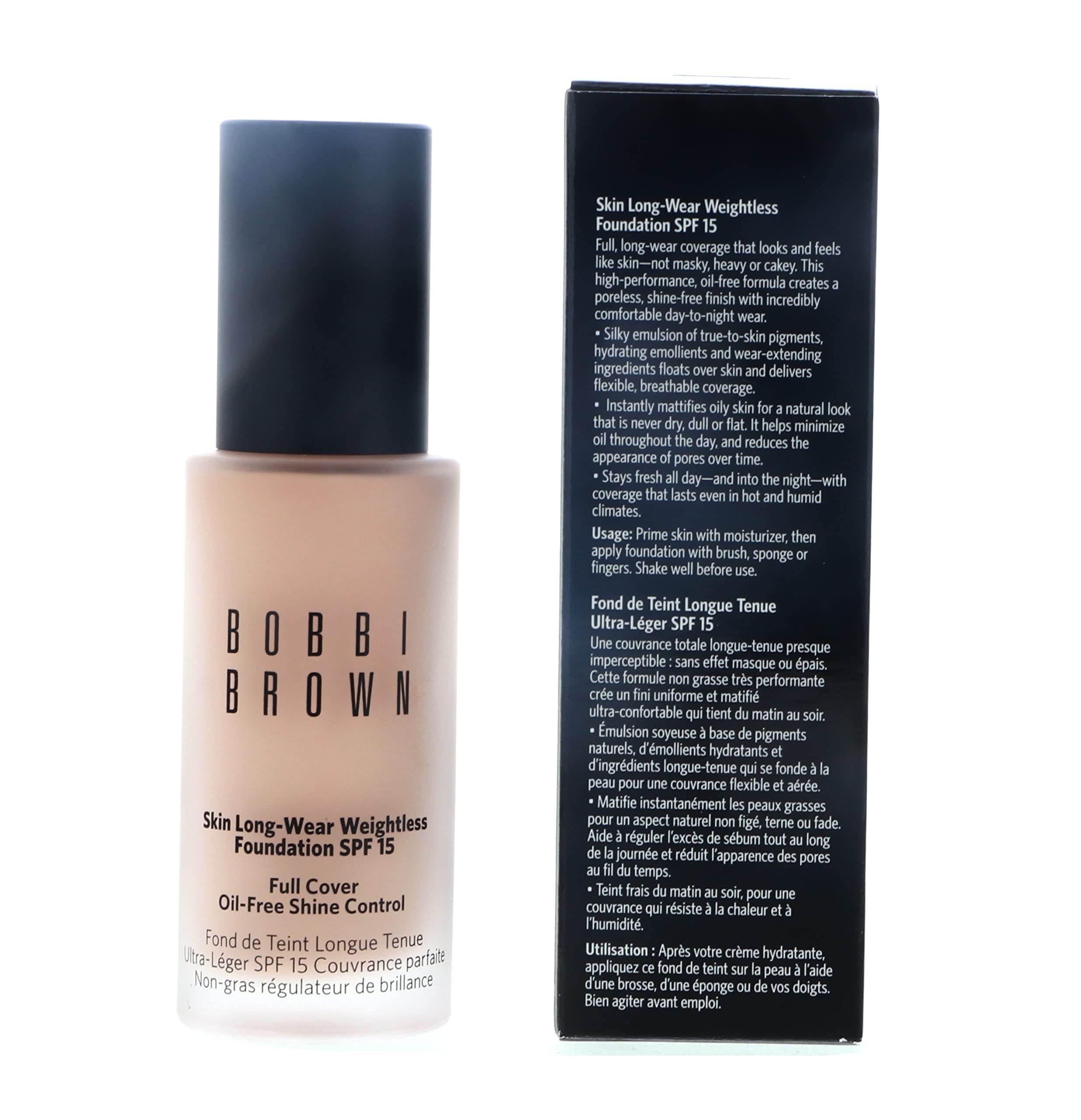 Bobbi Brown Skin Long-Wear Weightless Foundation Spf 15 Cool Sand