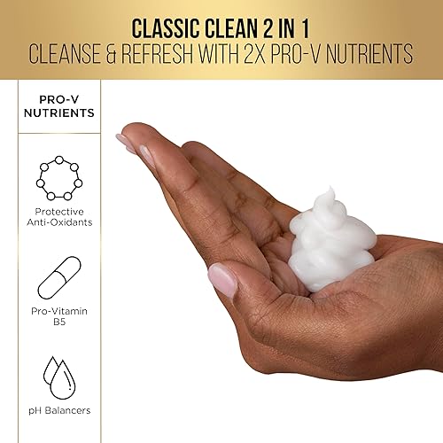 Pantene 2-In-1 Shampoo And Conditioner Twin Pack With Hair Treatment Set, Classic Clean, 1 Set