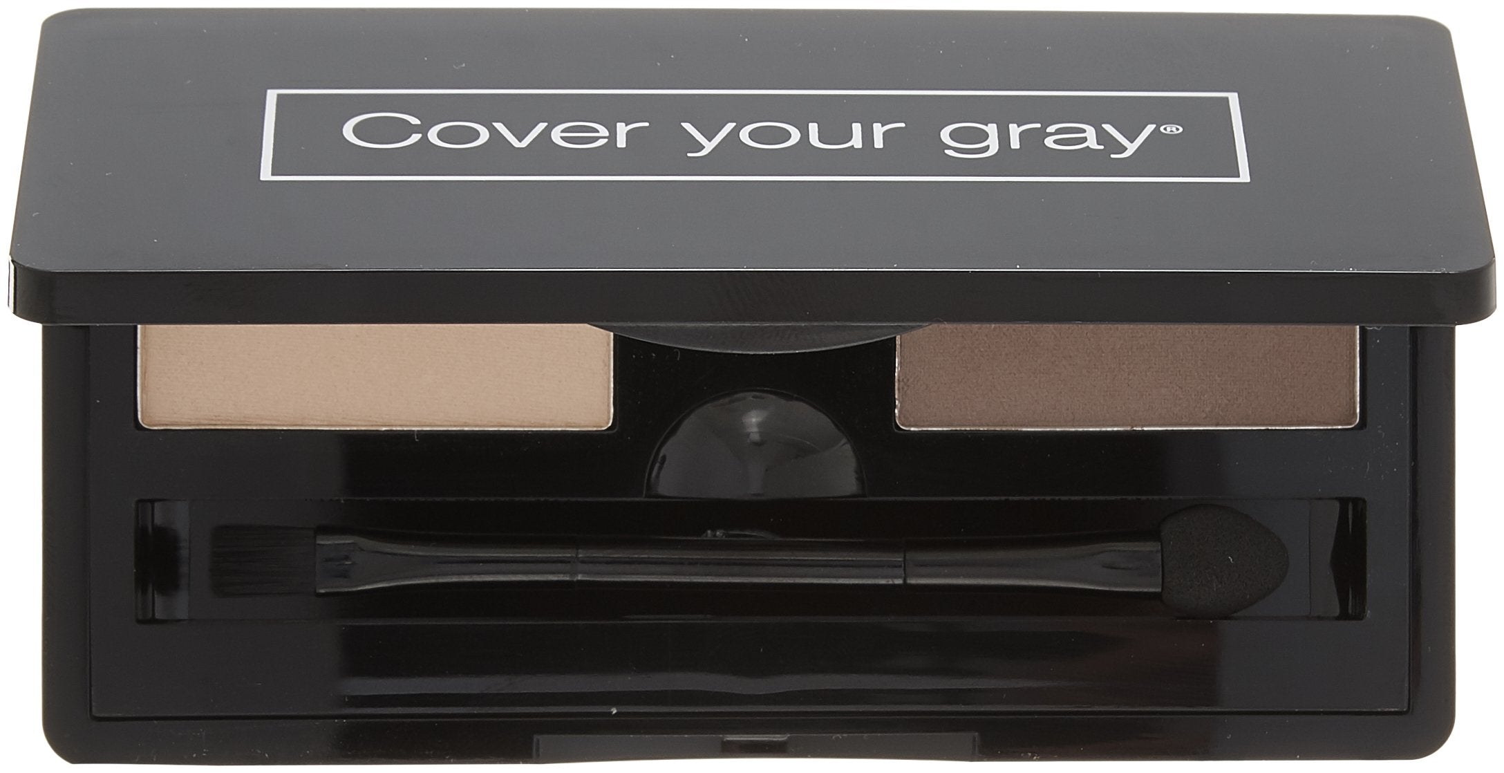 Cover Your Gray Fill In Powder Pro - Medium Brown/Dark Blonde Root Touch Up, Volumizing Hair Filler Instantly Filling Thinning A