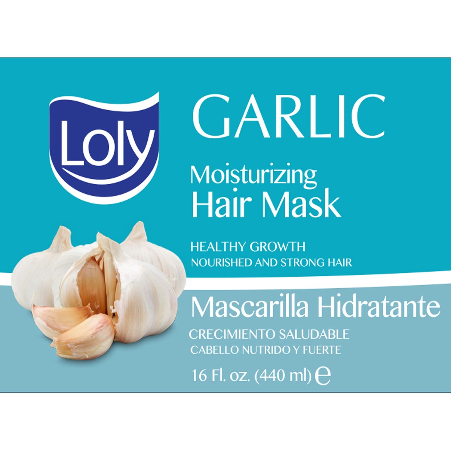 Loly Garlic Mask Treatment With Garlic 16 oz