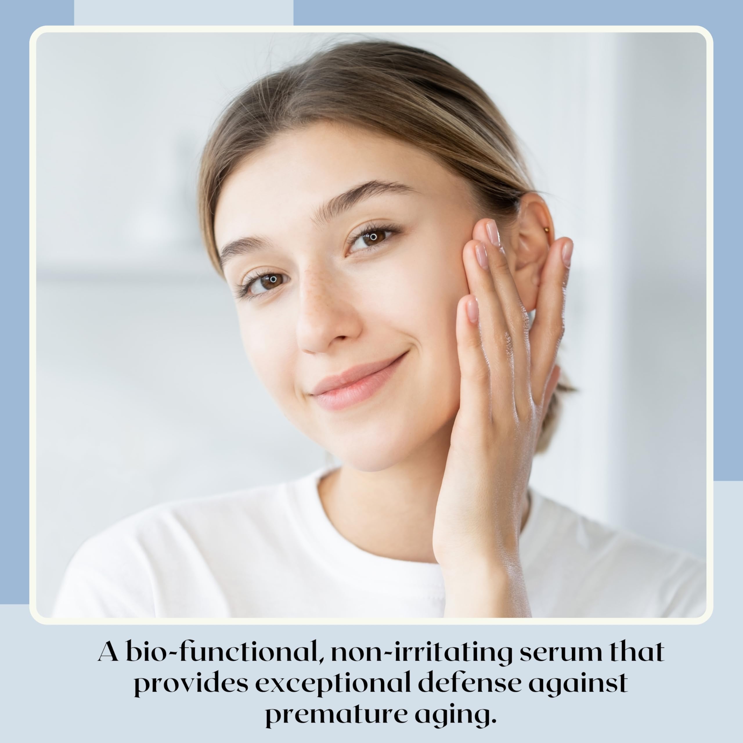 Ayur Medic Hi-Poten-C Serum - Vitamin C Face Serum, With 10% BV-OSC Stable Vitamin C, Vitamin E, Neossance Squalane, and Antioxi