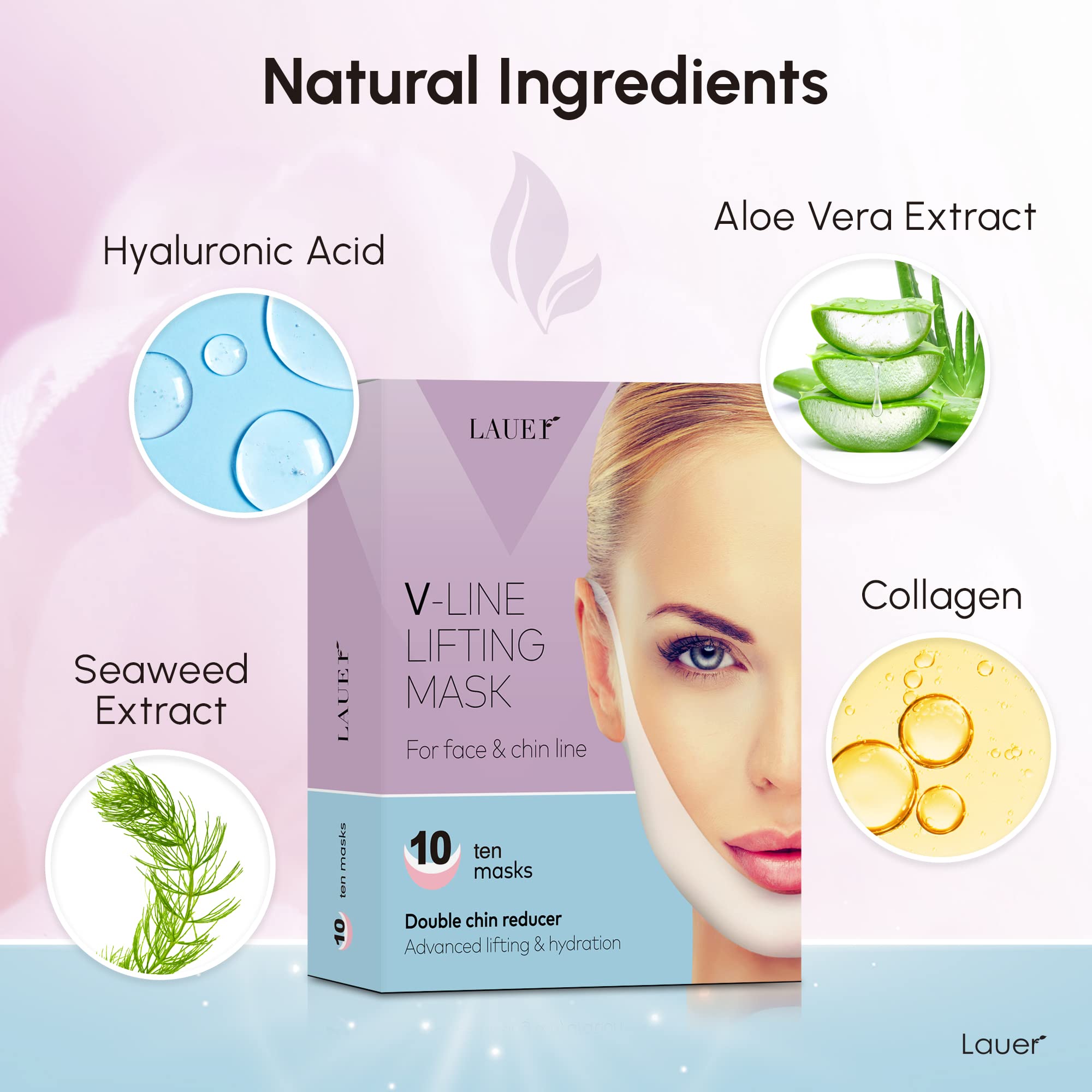 V Shaped Contouring Face Mask Line Shaping Lifting Belt Neck Reduction Jawline Lift Tape Enhancer Face Patch Firming Tightening