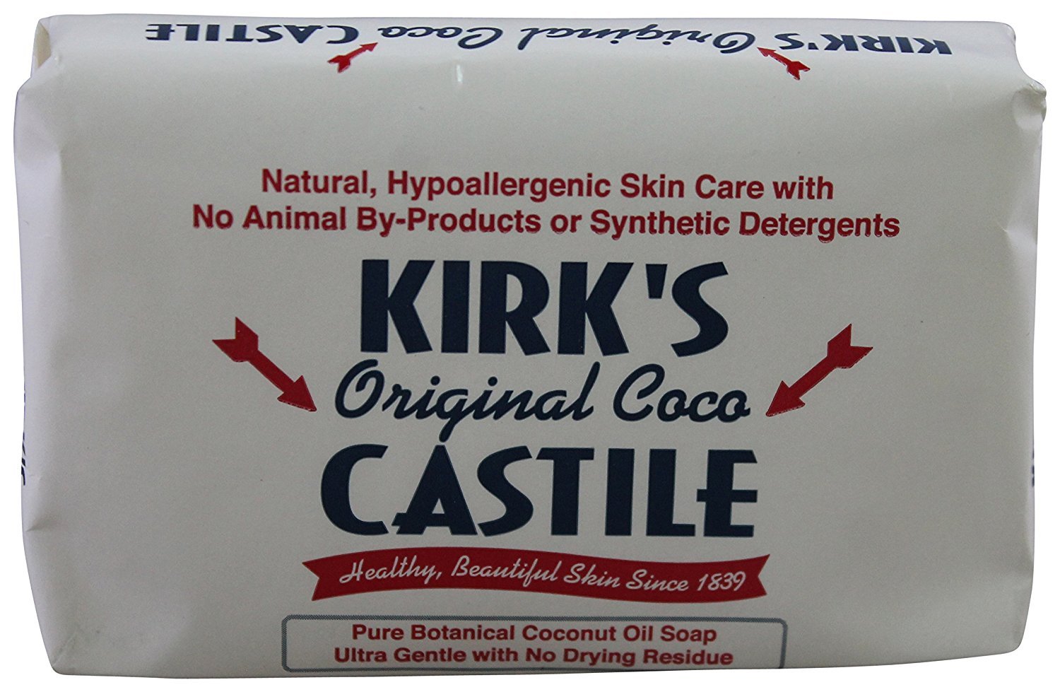 Bar Soap, Castile, Original Coco, 3-Bar Pack, 4 oz.Each