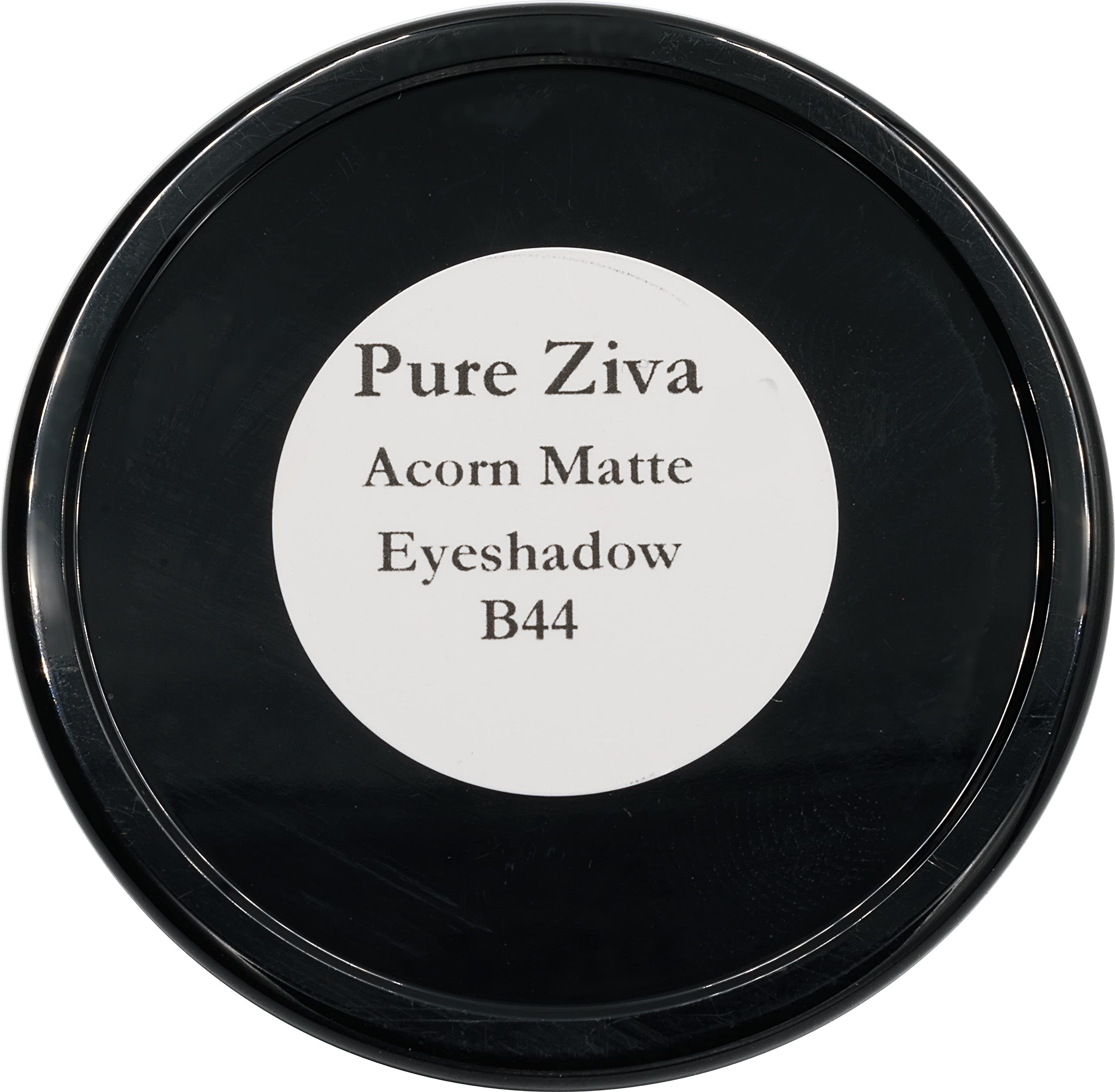 Pure Ziva Acorn Matte Mauve Brown Pressed Powder Single Vegan Eyeshadow; Talc, Paraben & Cruelty Free