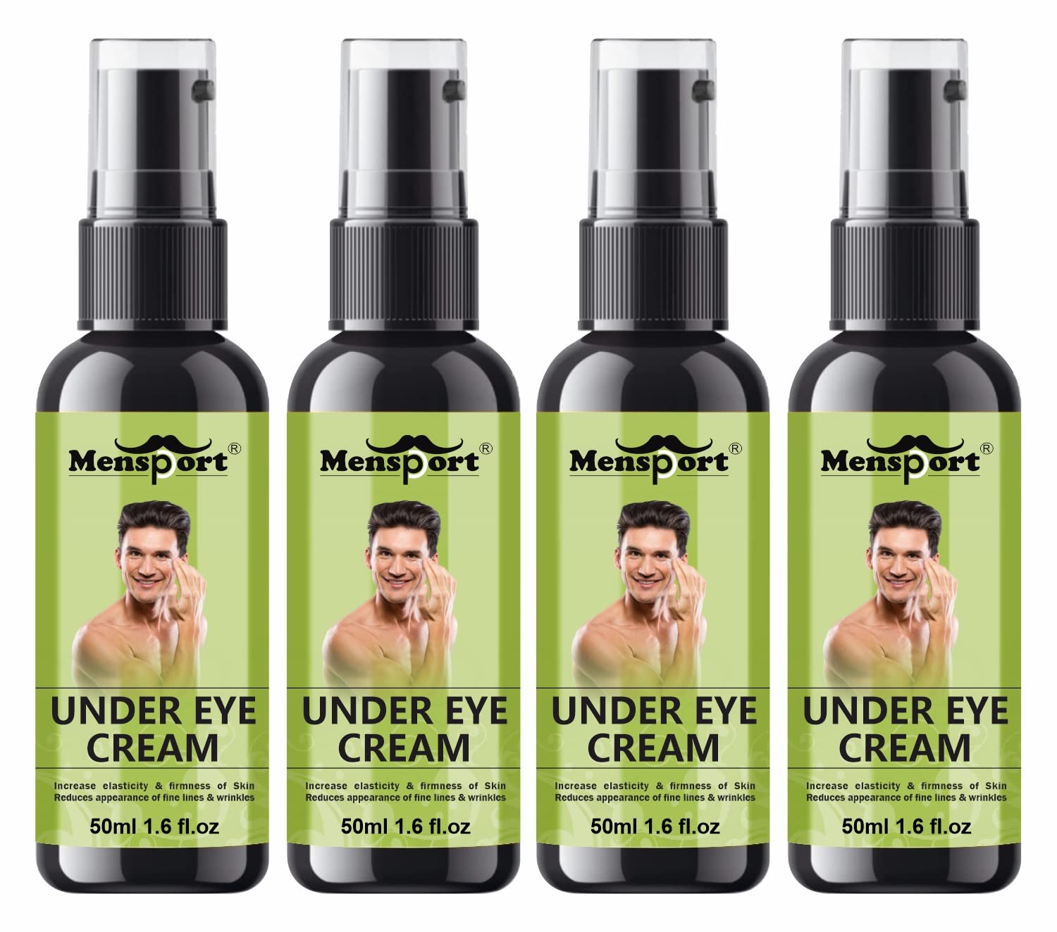 Mensport Under Eye Cream, Remove Dark Circles & Wrinkles, Vegan, Mineral Oil Free And Paraben Free Pack Of 450 Ml