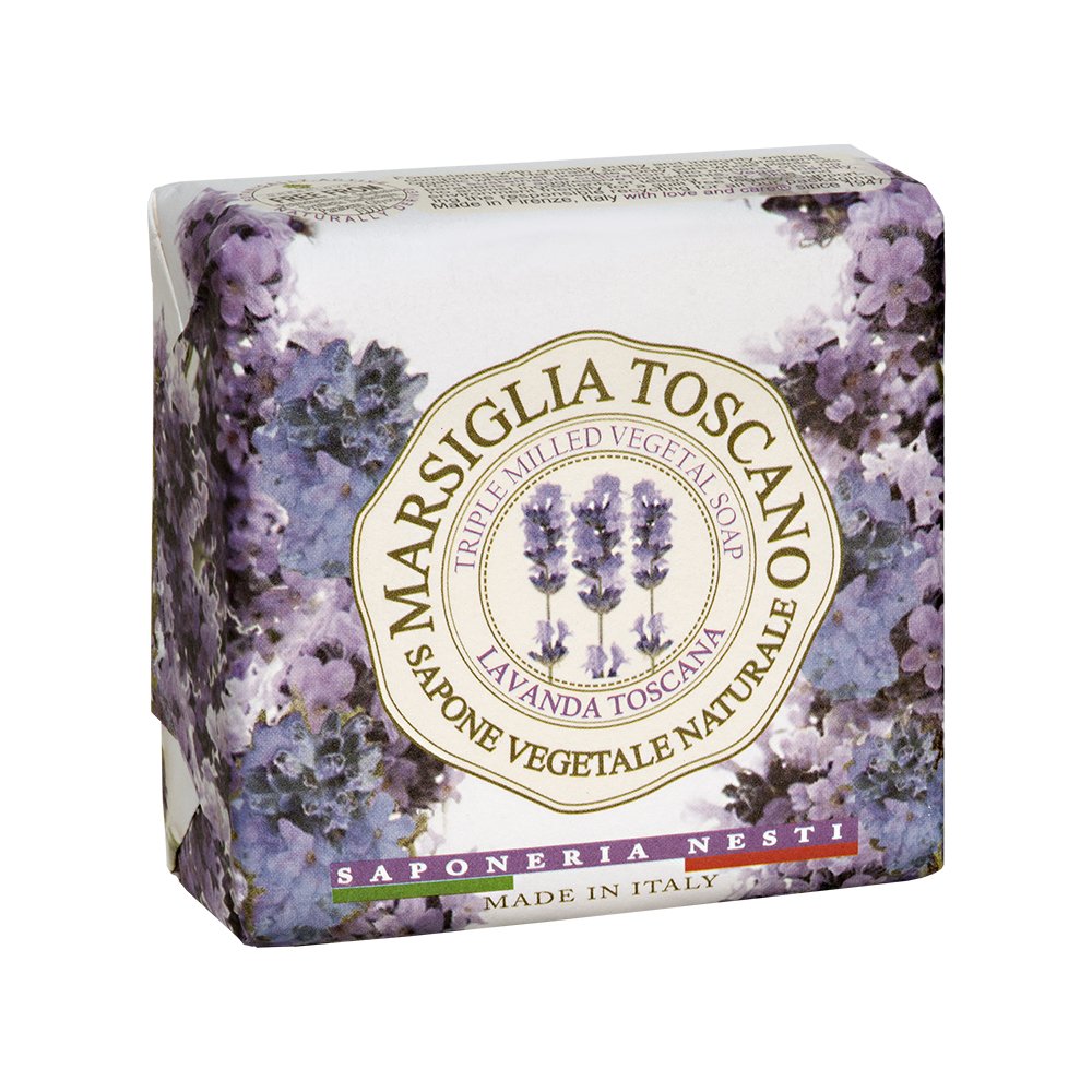 Nesti Dante Marsiglia Toscano Triple Milled Vegetal Soap, Lavanda Toscana, 7 Ounce