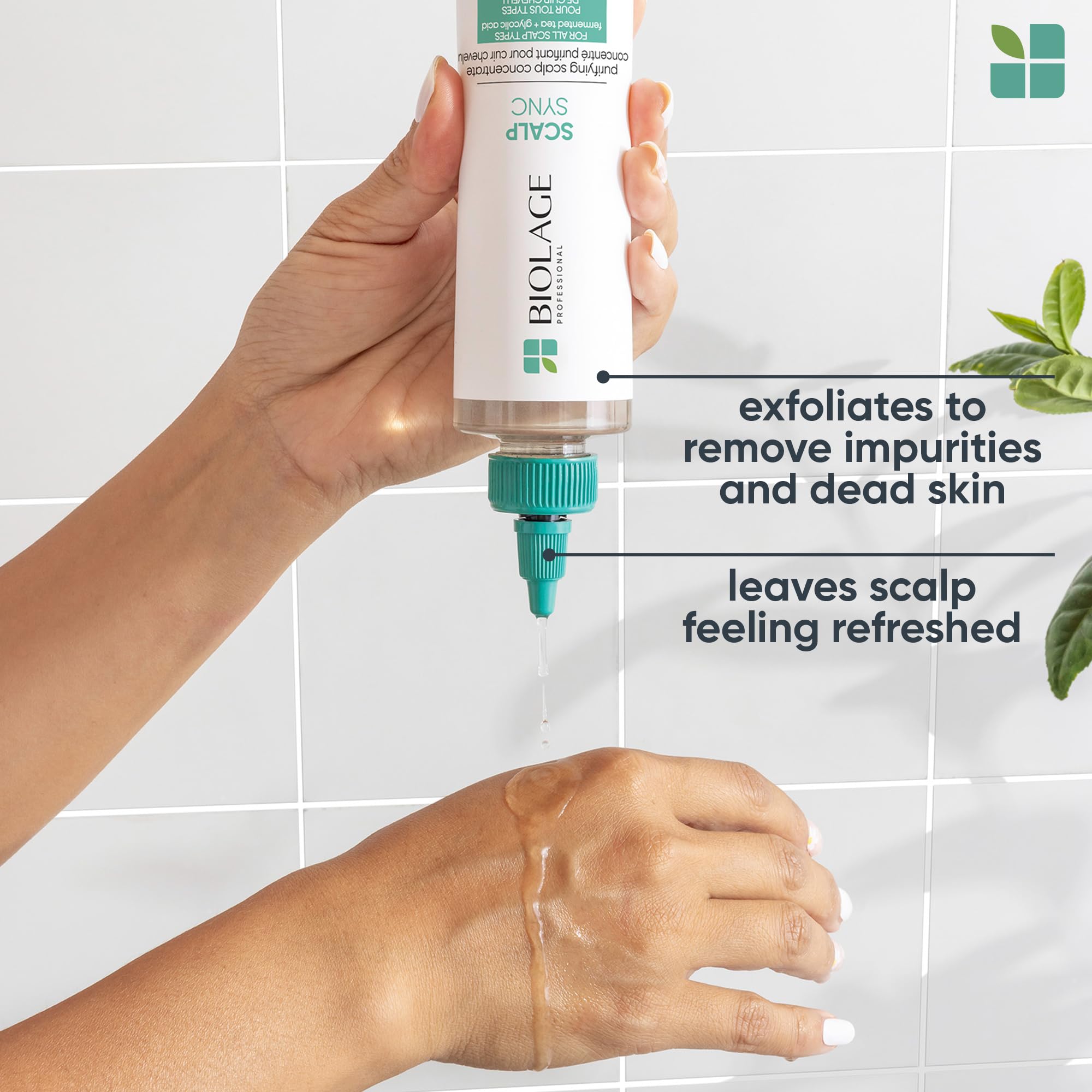 Biolage Scalp Sync Purifying Scalp Concentrate | Exfoliating Pre Shampoo |Clarifies Scalp Buildup | For All Scalp Concerns | Par