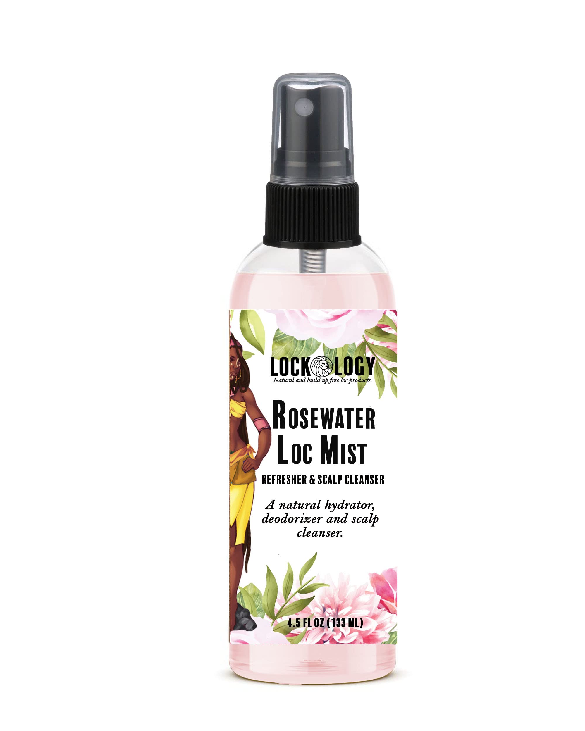Rose Water For Hair, Rose Water For Locs, Rose Water Spray For Hair And Rose Water For Locs Black Hair, Loc Spray And Loc Moistu