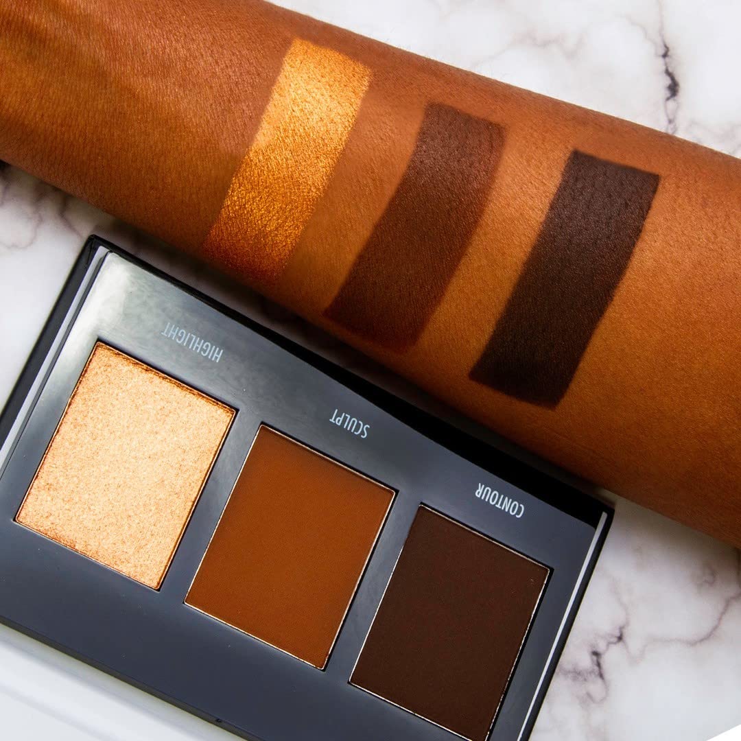 Black Radiance True Complexion Contour Palette, Dark To Deep