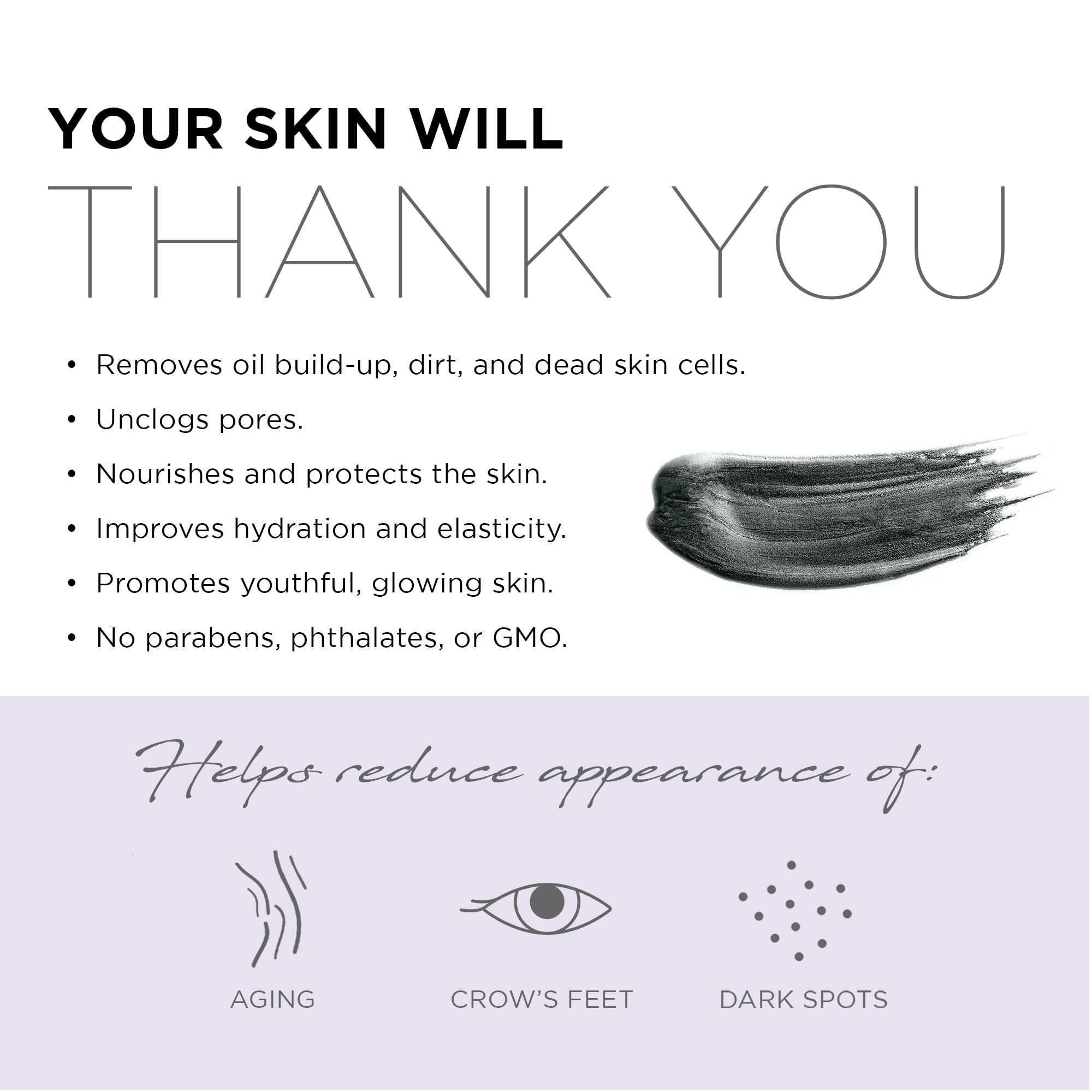 Azure Cosmetics Charcoal & Pearl Sparkling Peel-Off Mask - Korean Skincare For Anti-Aging, Dirt & Oil Control With Hyaluronic Ac