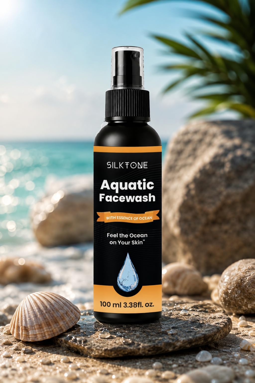Aquatic Face Wash | Hydrating Facial Cleanser For Glowing Skin | Deep Clean Pores & Refresh Skin | Suitable For All Skin Types