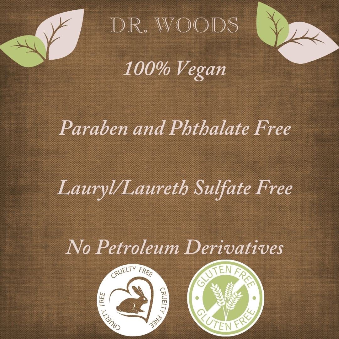 Dr. Woods Pure Almond Liquid Castile Soap With Pump, 32 Ounce