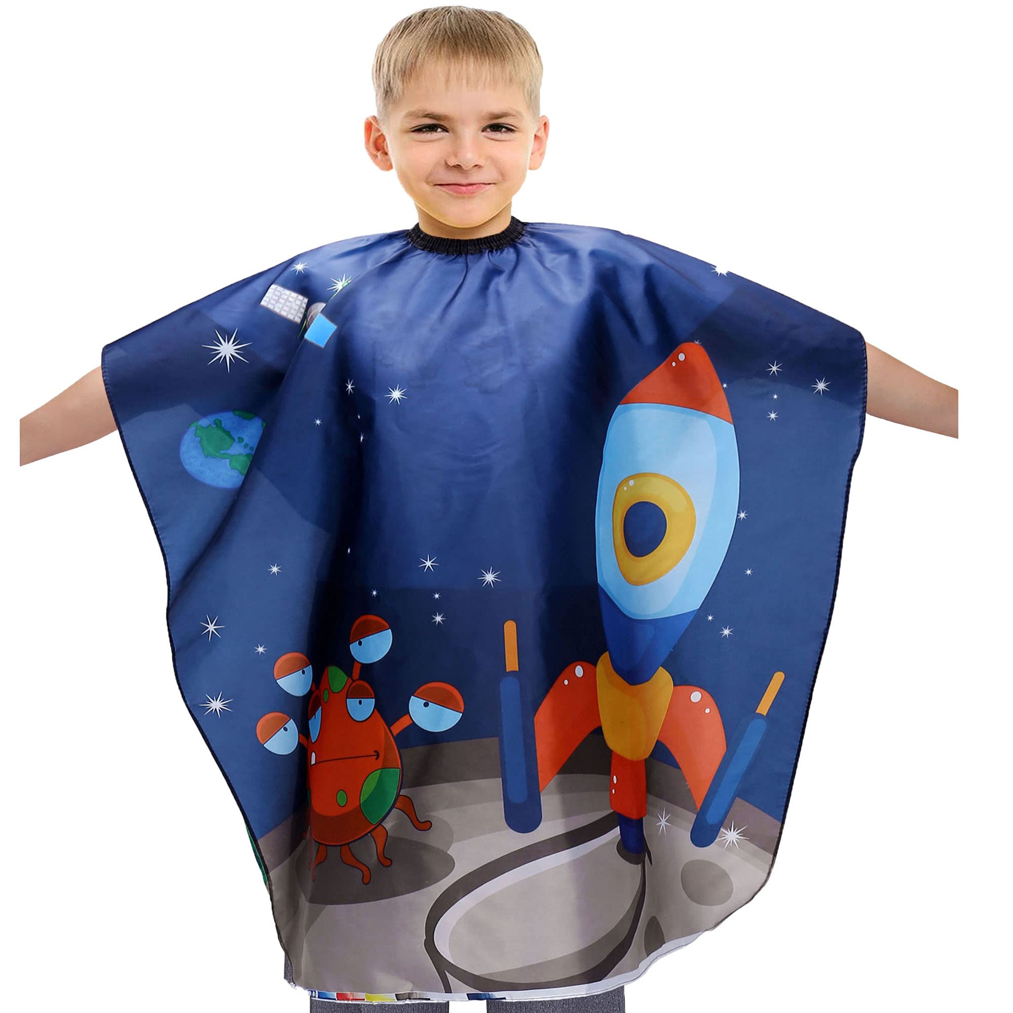 Aethland Kids Haircut Cape, Hair Cutting Cape For Kids & Adults - Professional Waterproof Barber Cape Salon Cape Cloak For Hair
