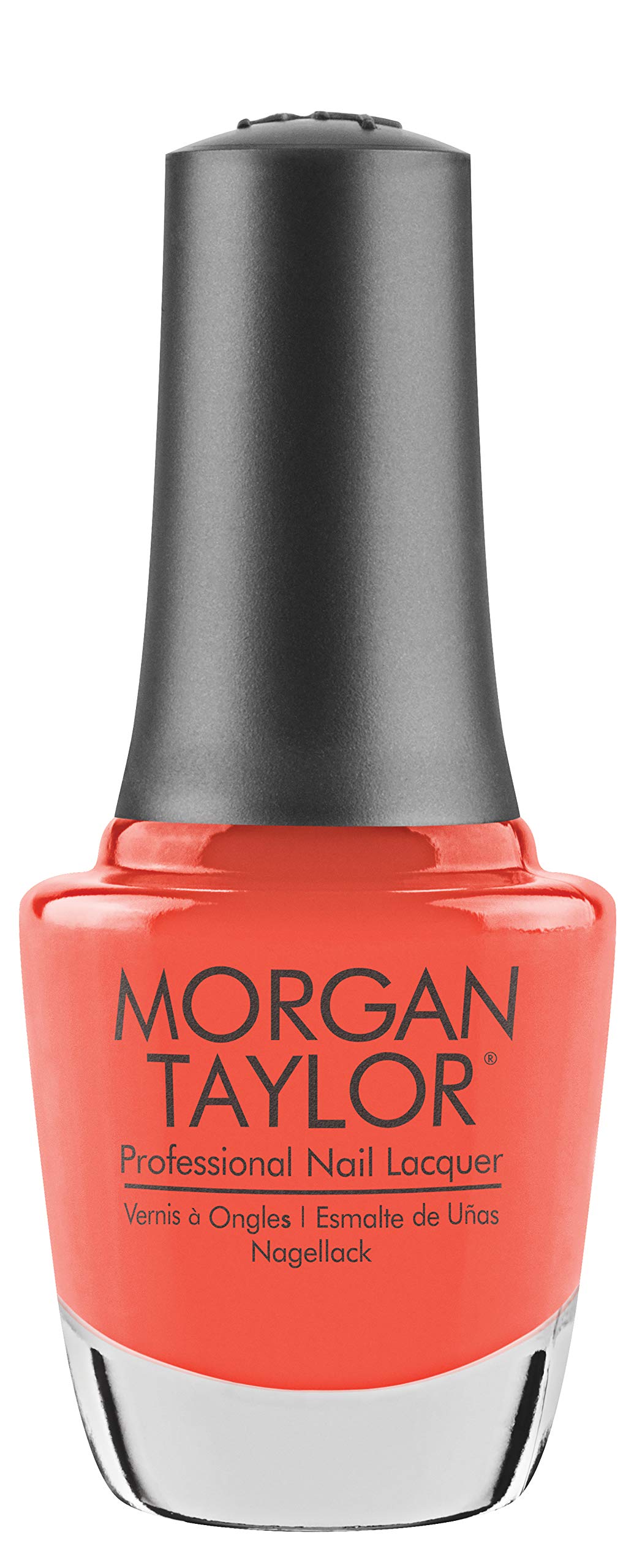 Morgan Taylor Nail Lacquer (Brights Have More Fun) Bright Orange Nail Polish, Finger Nail Polish, Long Lasting Nail Polish, Brig
