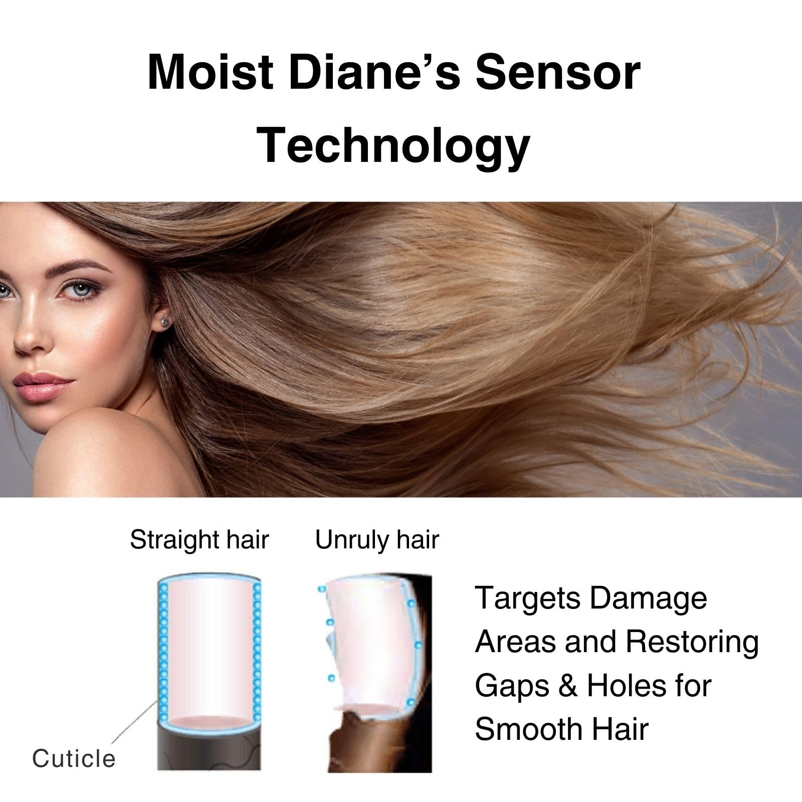 Moist Diane Perfect Beauty Natural Hair Shampoo With Pump For Men & Women, Organic Keratin Hydrating & Moisturizing Japanese Hai