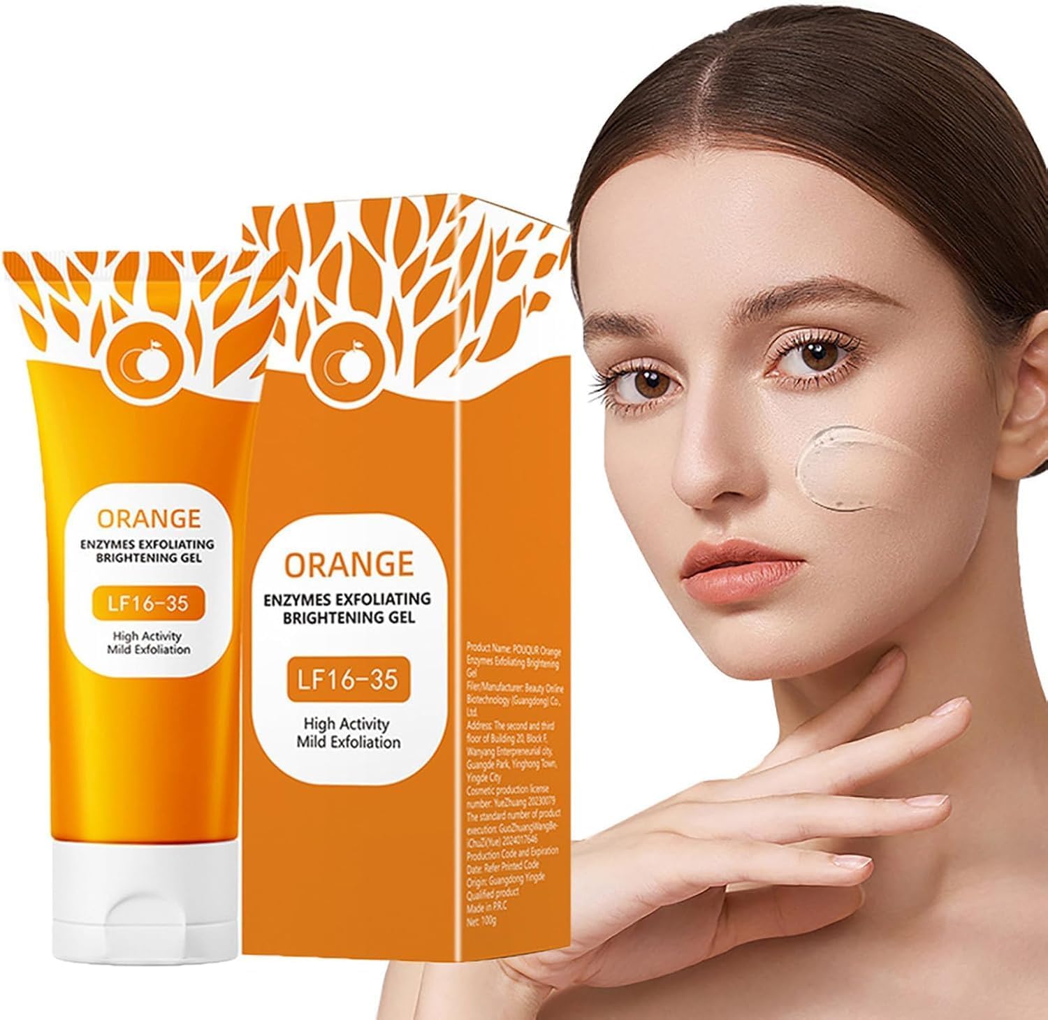 1Pcs, Exfoliating Gel For Face & Body  Organic Moisturizing Scrub, Deep Cleansing Pores, Blackhead Remover, Gentle Dead Skin Ex
