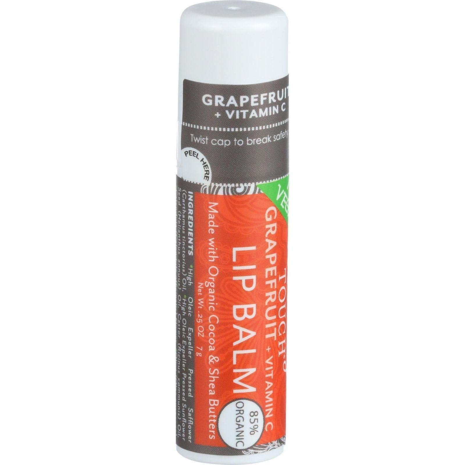 Soothing Touch Grapefruit With Vitamin C Lip Balm .25 Oz.