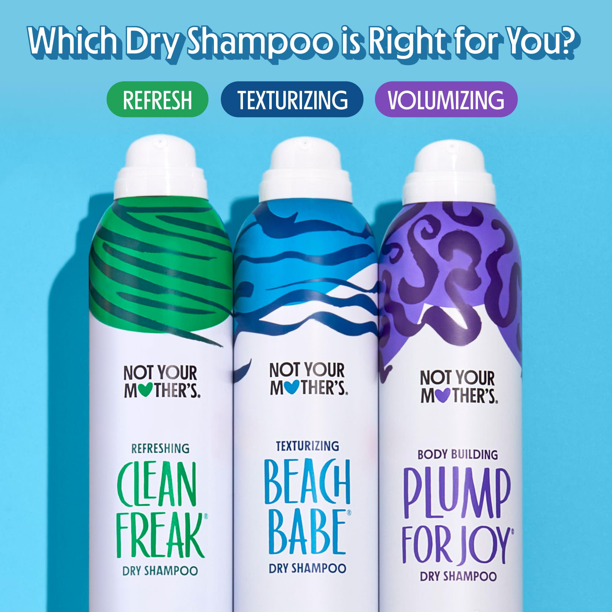 Not Your Mother's Clean Freak Refreshing Jumbo Dry Shampoo (2-Pack) - 12 oz - Instantly Refreshes Hair Between Washes - Fresh Ci