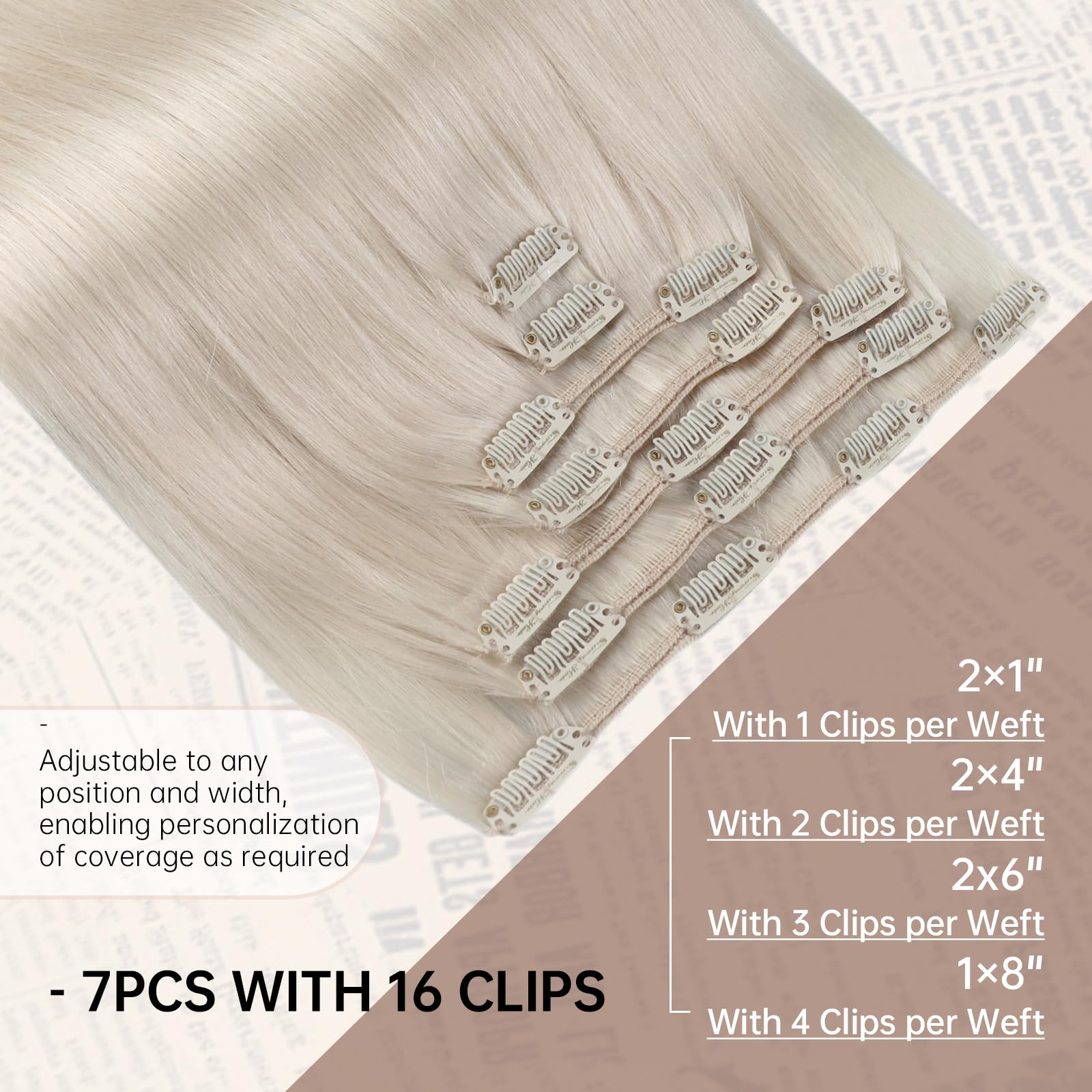 Sunny Blonde Clip In Hair Extensions Real Hair Extensions Clip In Human Hair Platinum Blonde Human Hair Clip In Extensions Blond