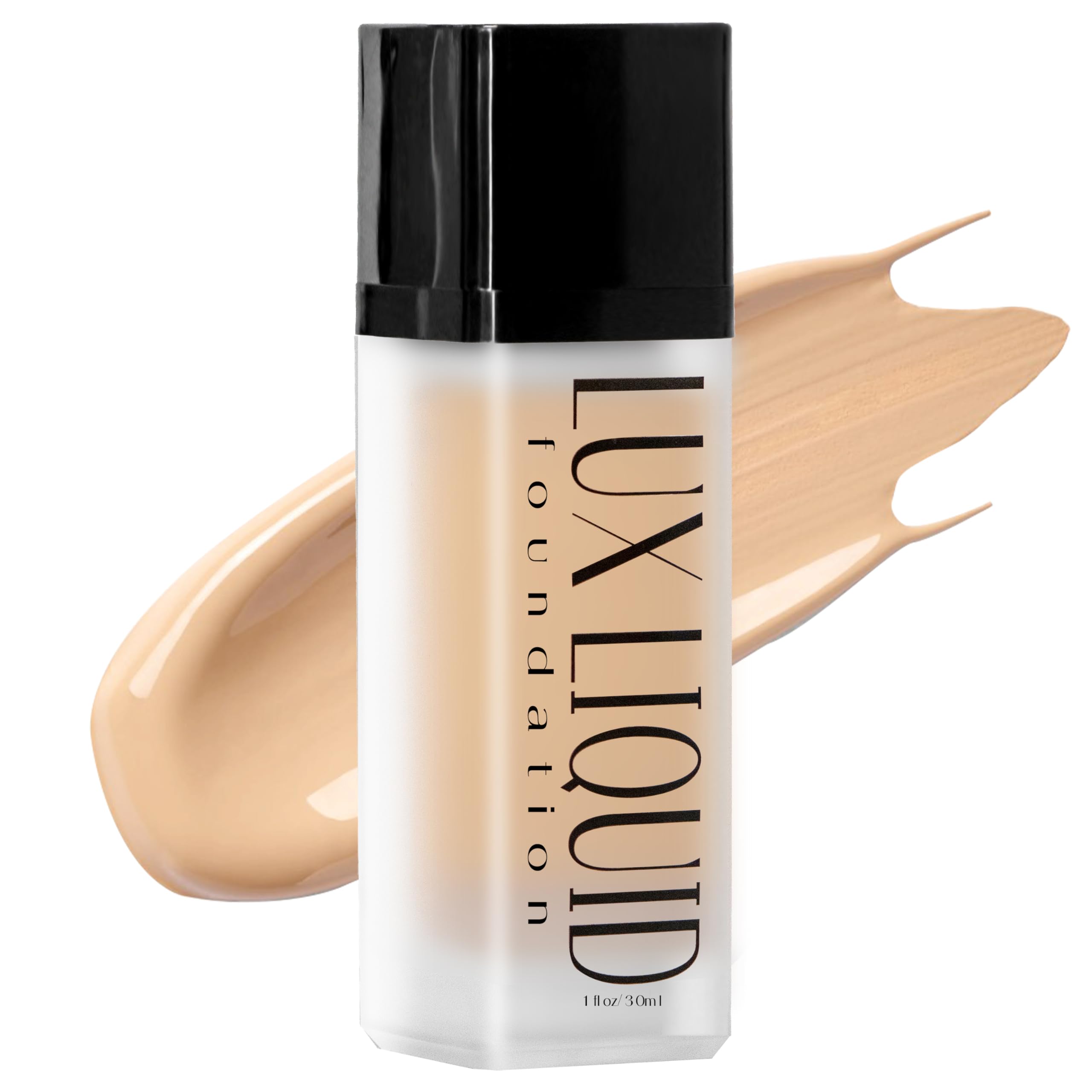 BaeBlu Organic Aloe-Based LUX Liquid Foundation, Natural Vegan Gluten-Free Made in USA, Agave