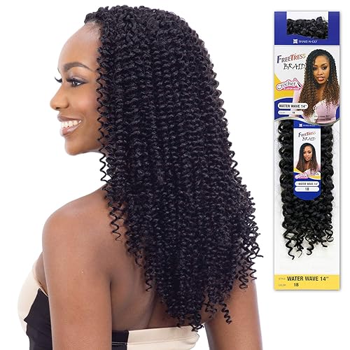 Multi Pack Deals! Freetress Crochet Braids Water Wave 14'' (5-Pack, 613)