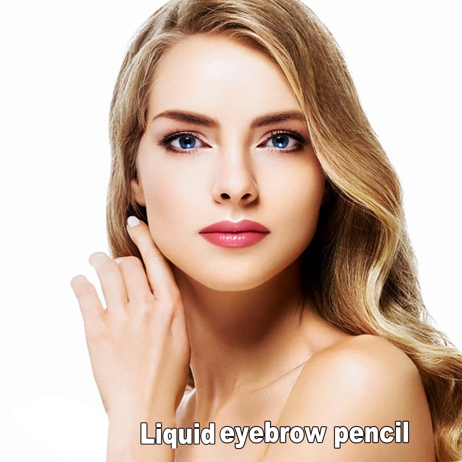 Boobeen Waterproof Eyebrow Pen - Microblading Eyebrow Pencil With A Micro-Fork Tip Applicator - Creates Natural Looking Brows Ma
