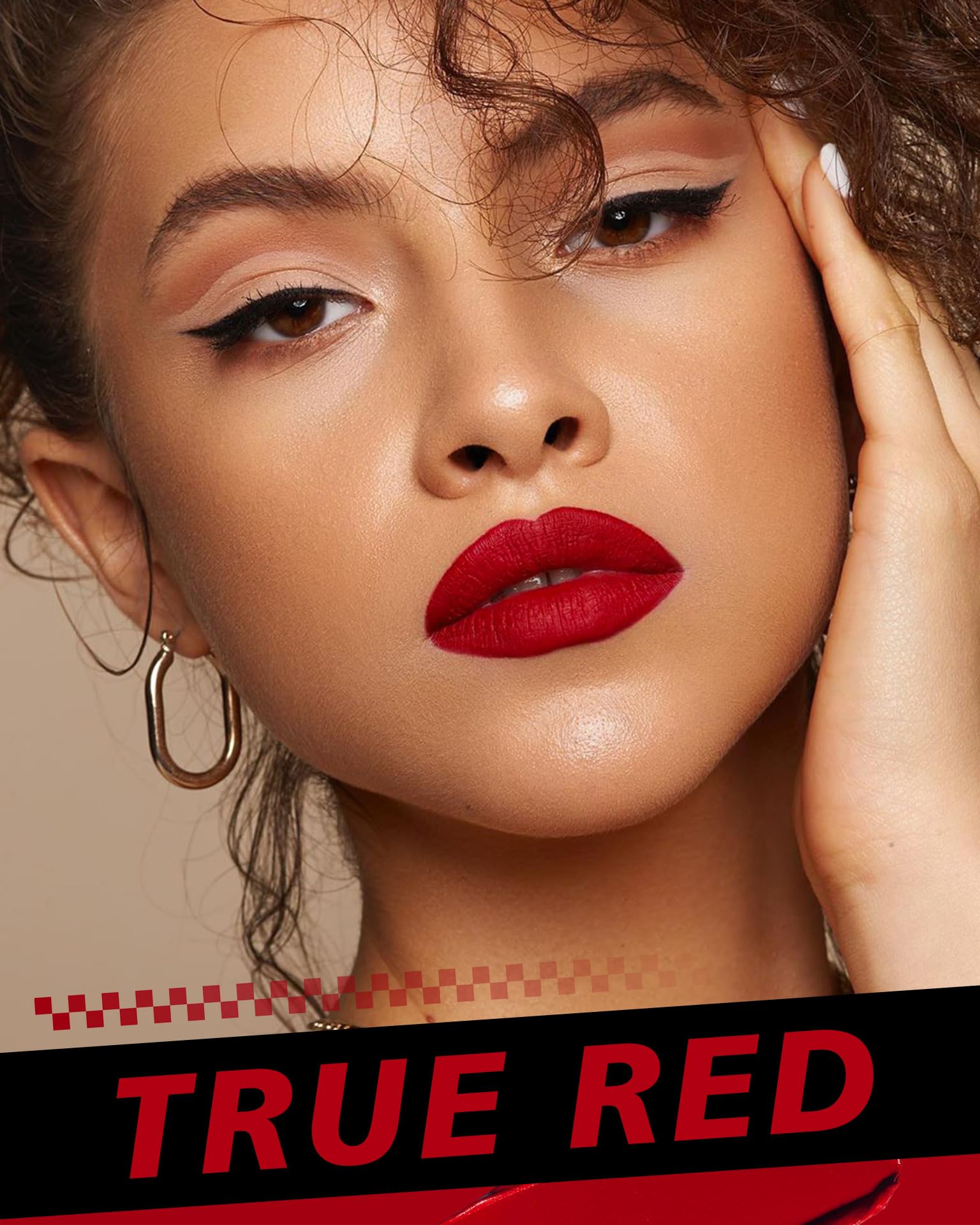 Hoomuss Red Lipstick Long Lasting, Matte Liquid Lipsticks For Women Non Transfer Smudgeproof Smooth And Easy To Appy Cruelty Fre