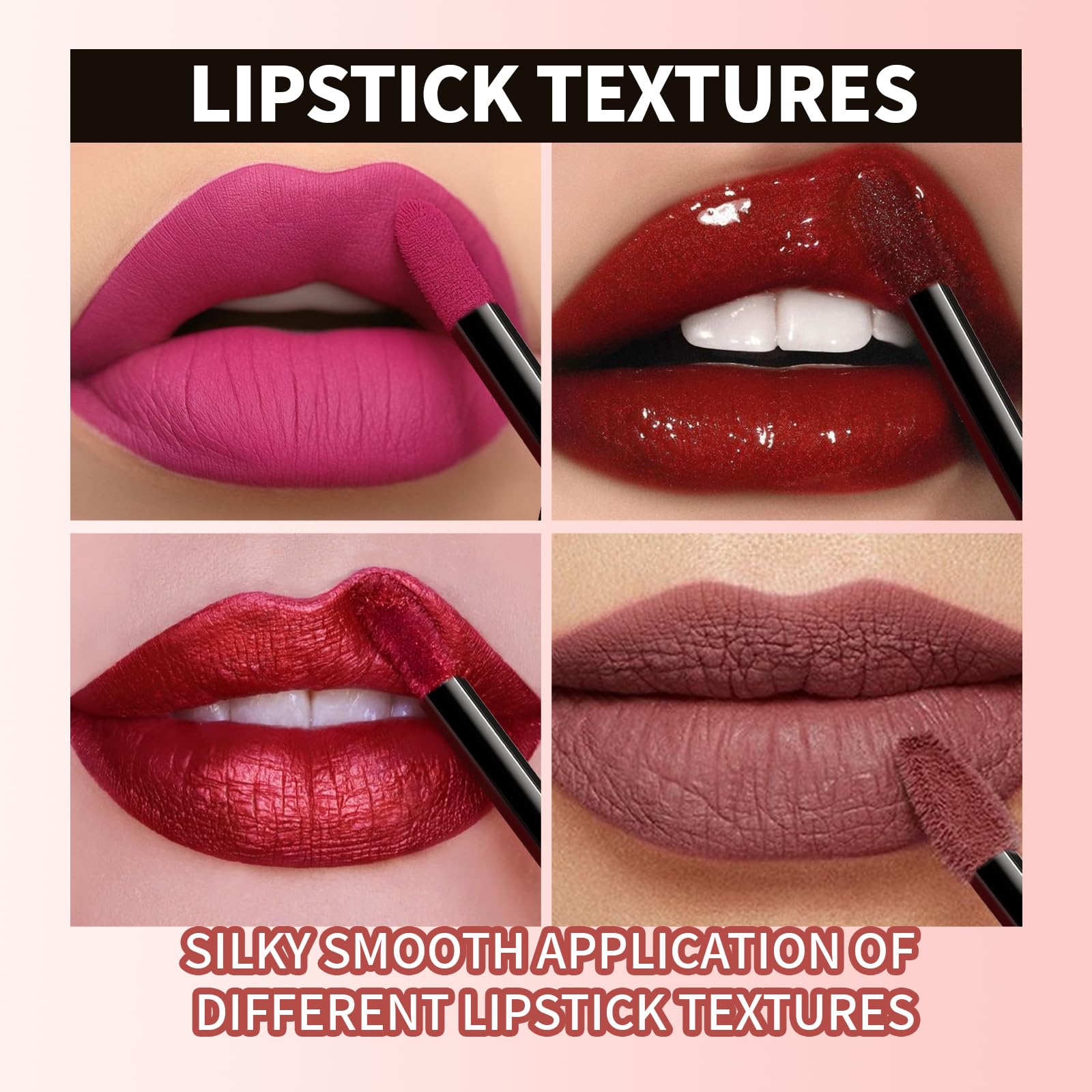 Teenitor Mascara Wands, Disposable Mascara Wand 200Pcs, Lip Applicators Disposable Mascara Makeup Applicator Lipgloss Lip Brush
