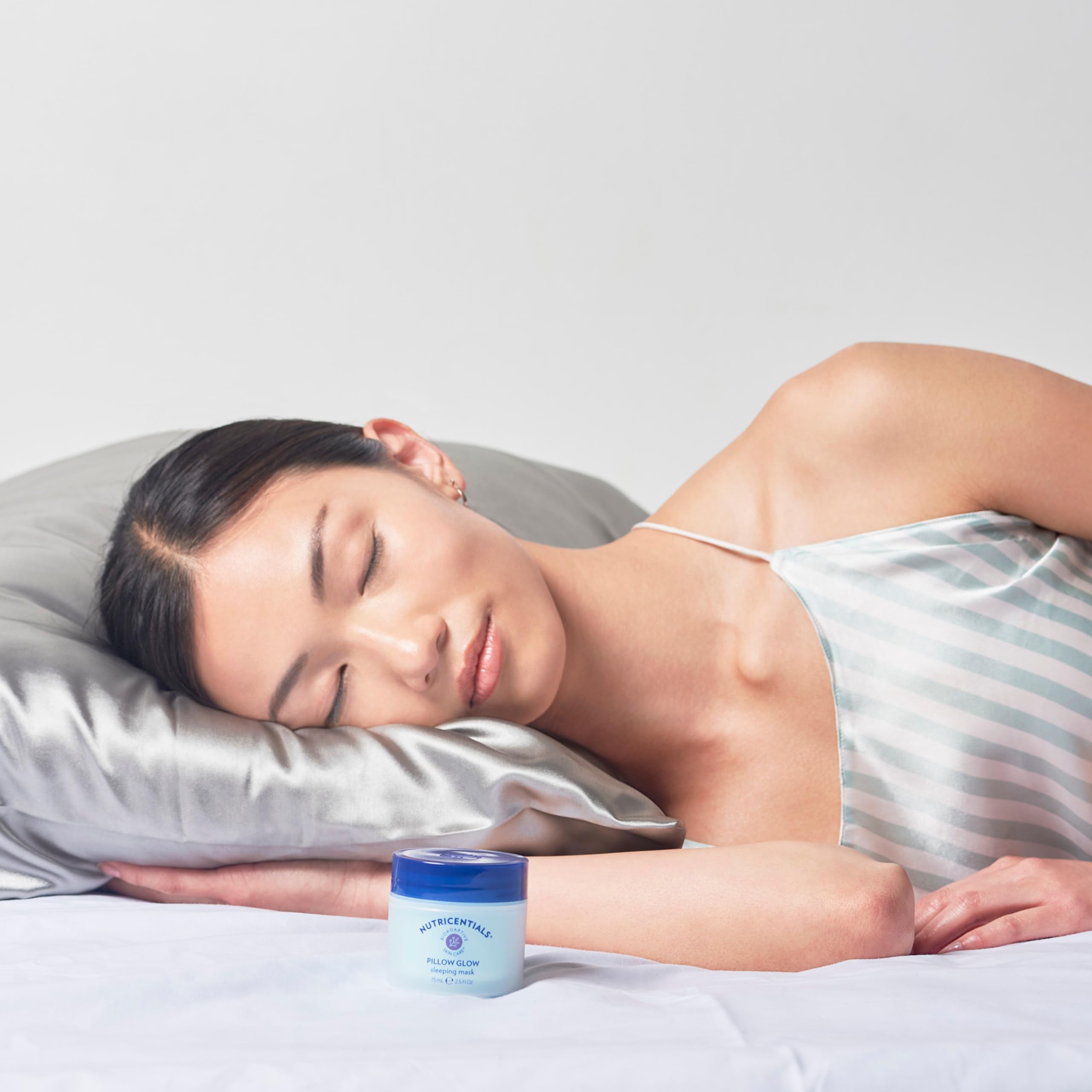 Nuskin Nutricentials Pillow Glow Sleeping Mask | Overnight Hydration | Bioadaptive Botanical Complex | Red Algae | Apple Extract